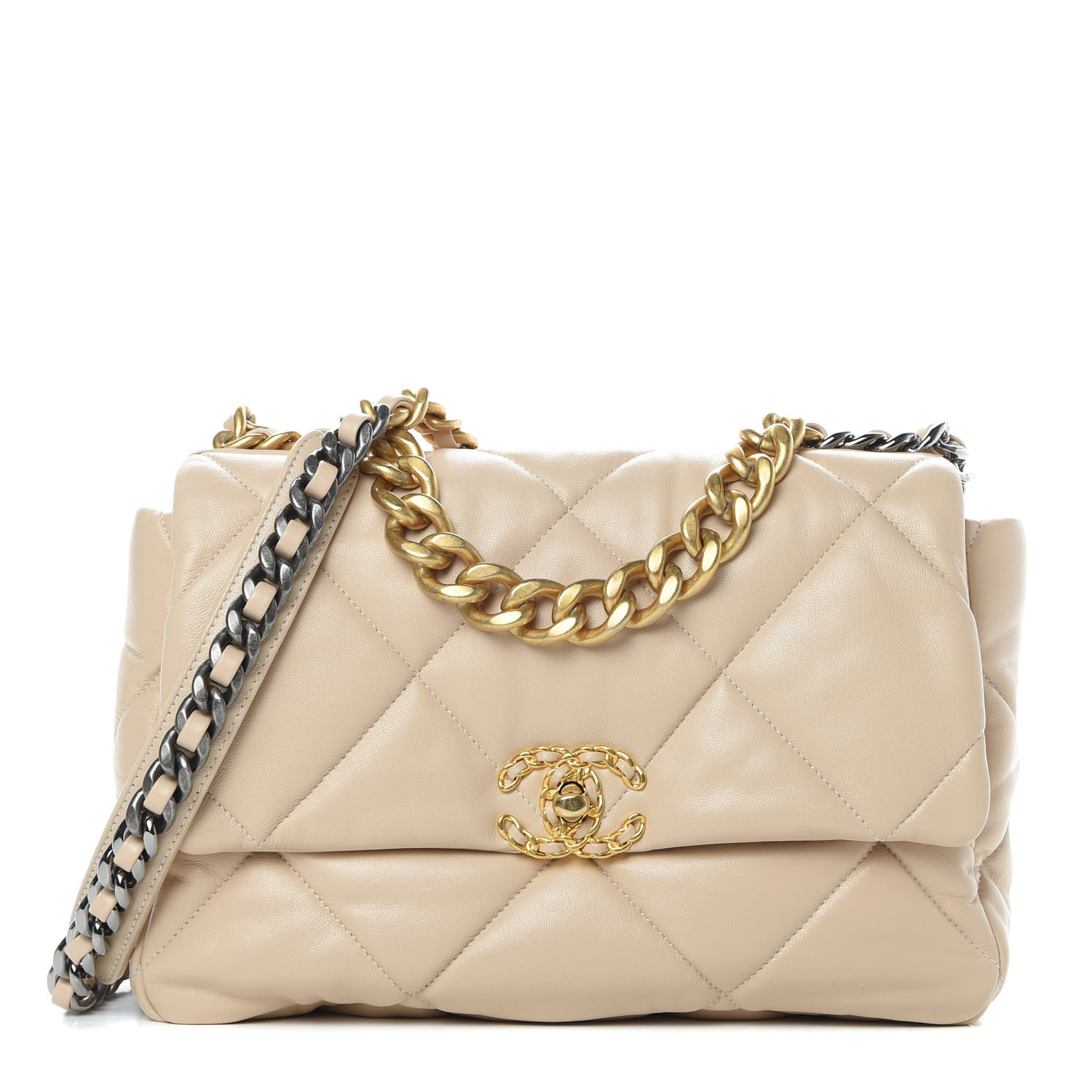 Chanel 19 Small Caramel - Designer WishBags