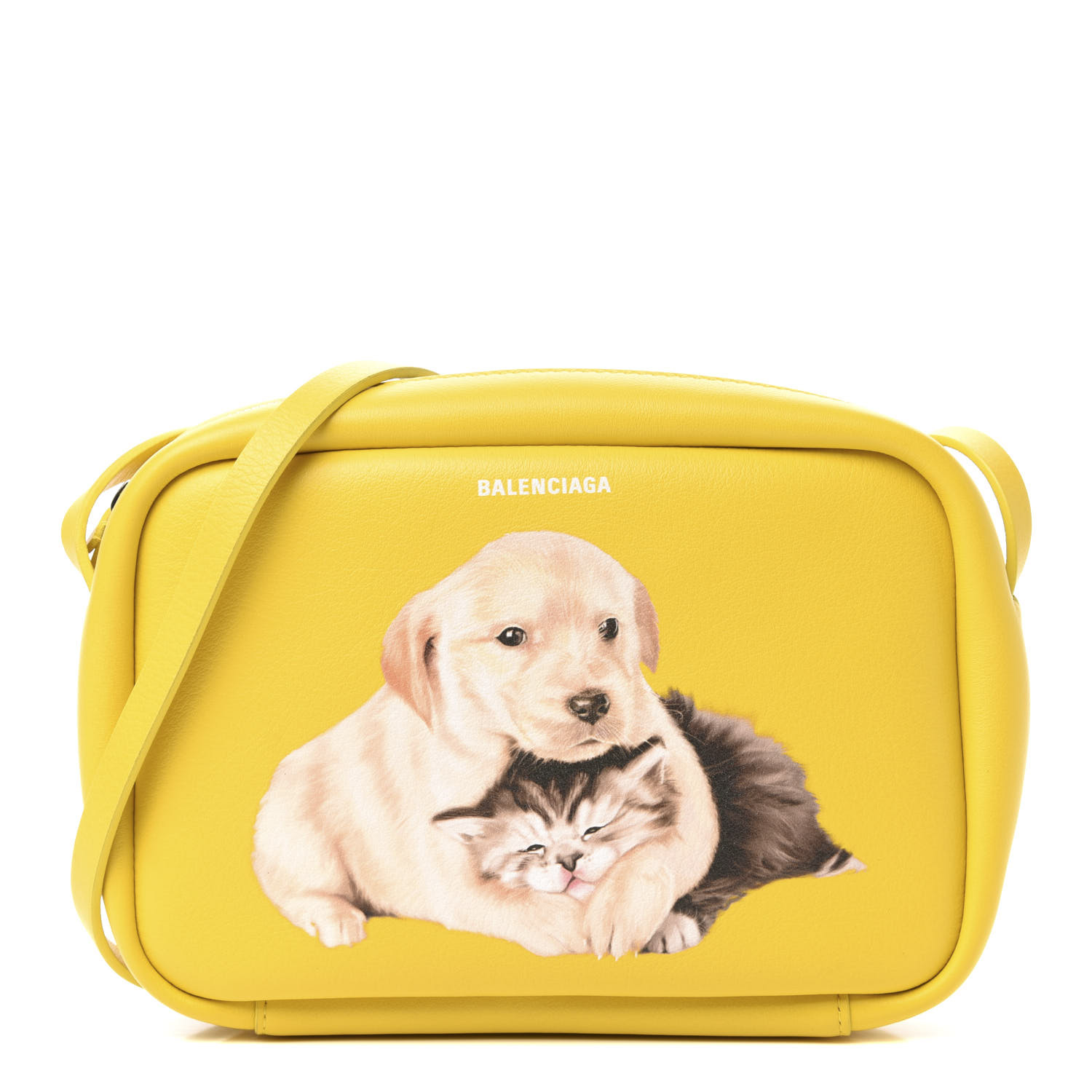 balenciaga puppy and kitten camera bag