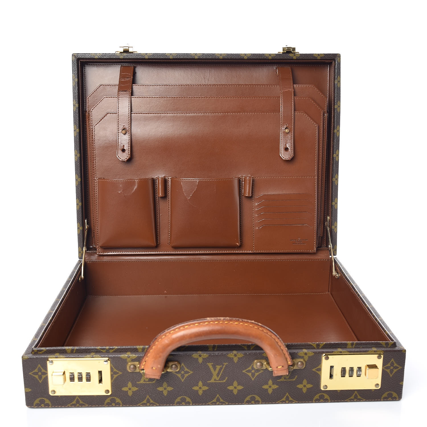 Louis Vuitton Monogramm Briefcase, Louis Vuitton Attache Case For Sale at  1stDibs