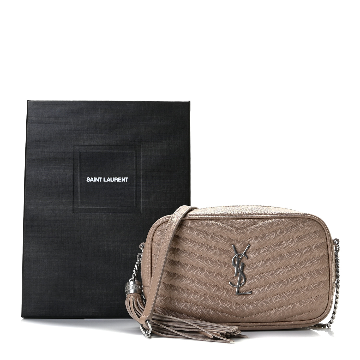 ysl mini lou gold sand