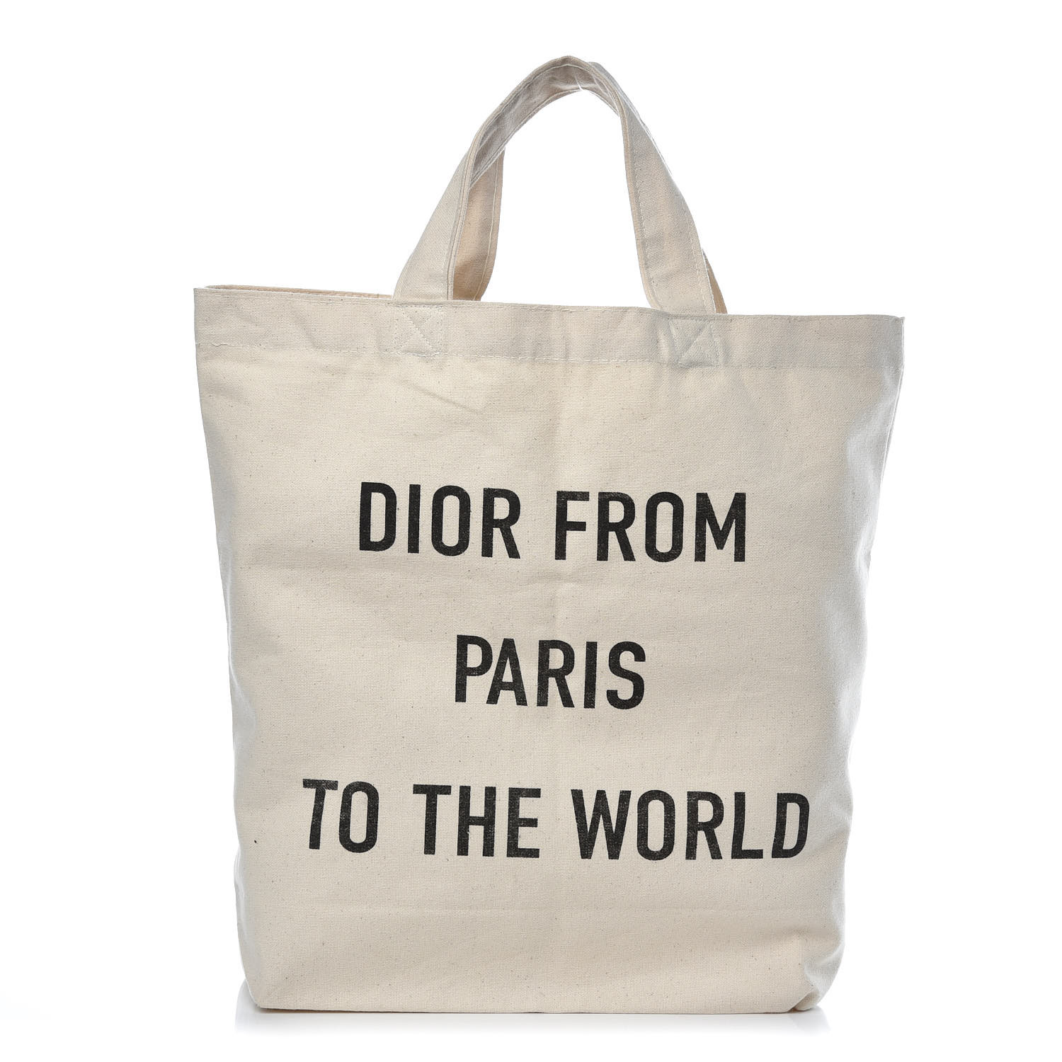 dior canvas tote