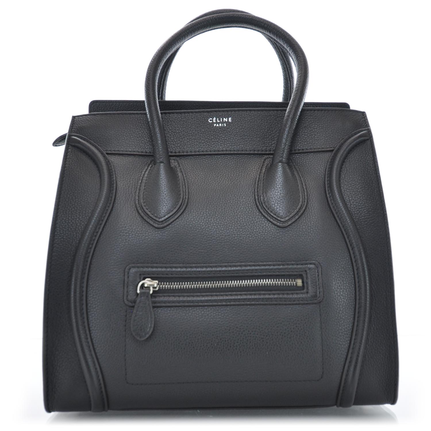 celine pebbled leather