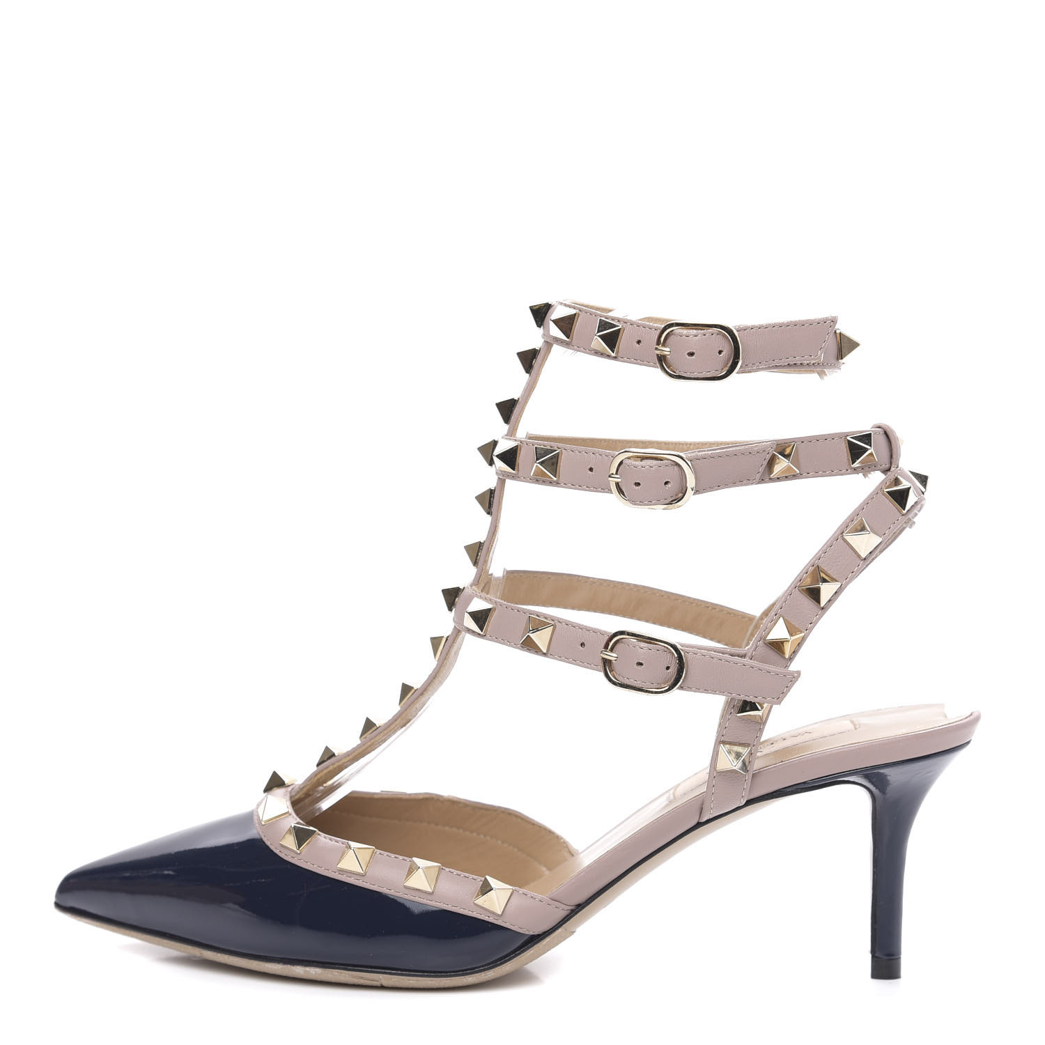 valentino navy rockstud