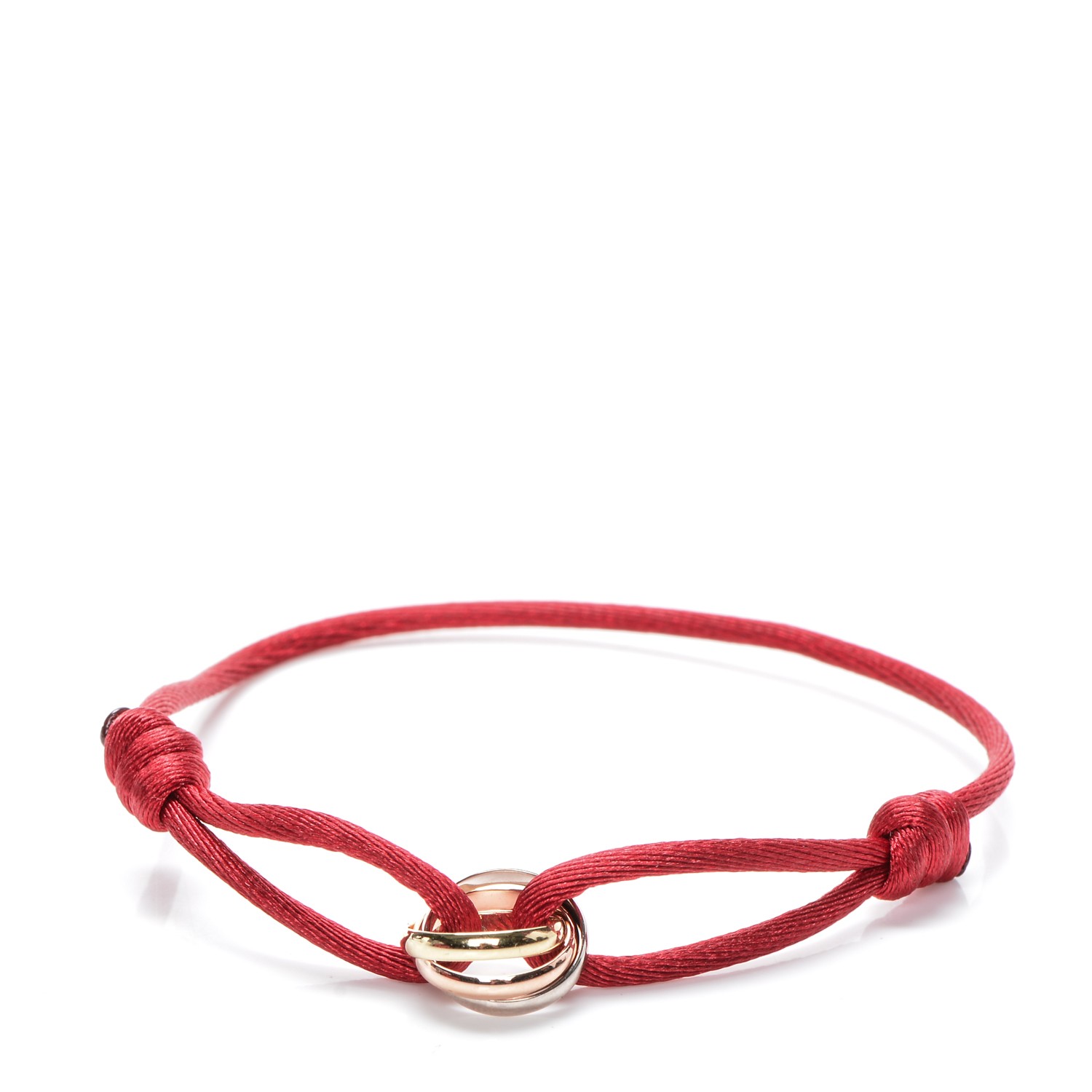 cartier trinity bracelet red 