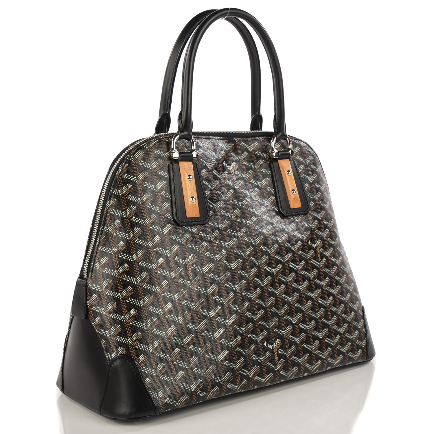 GOYARD Goyardine Sac Vendome PM Black 112252