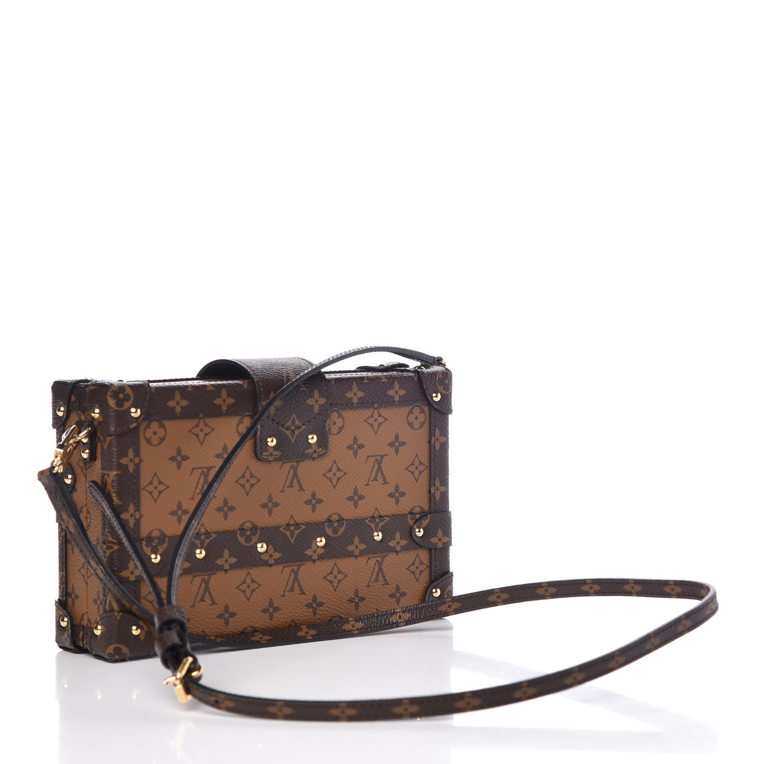 louis vuitton monogram petite malle black