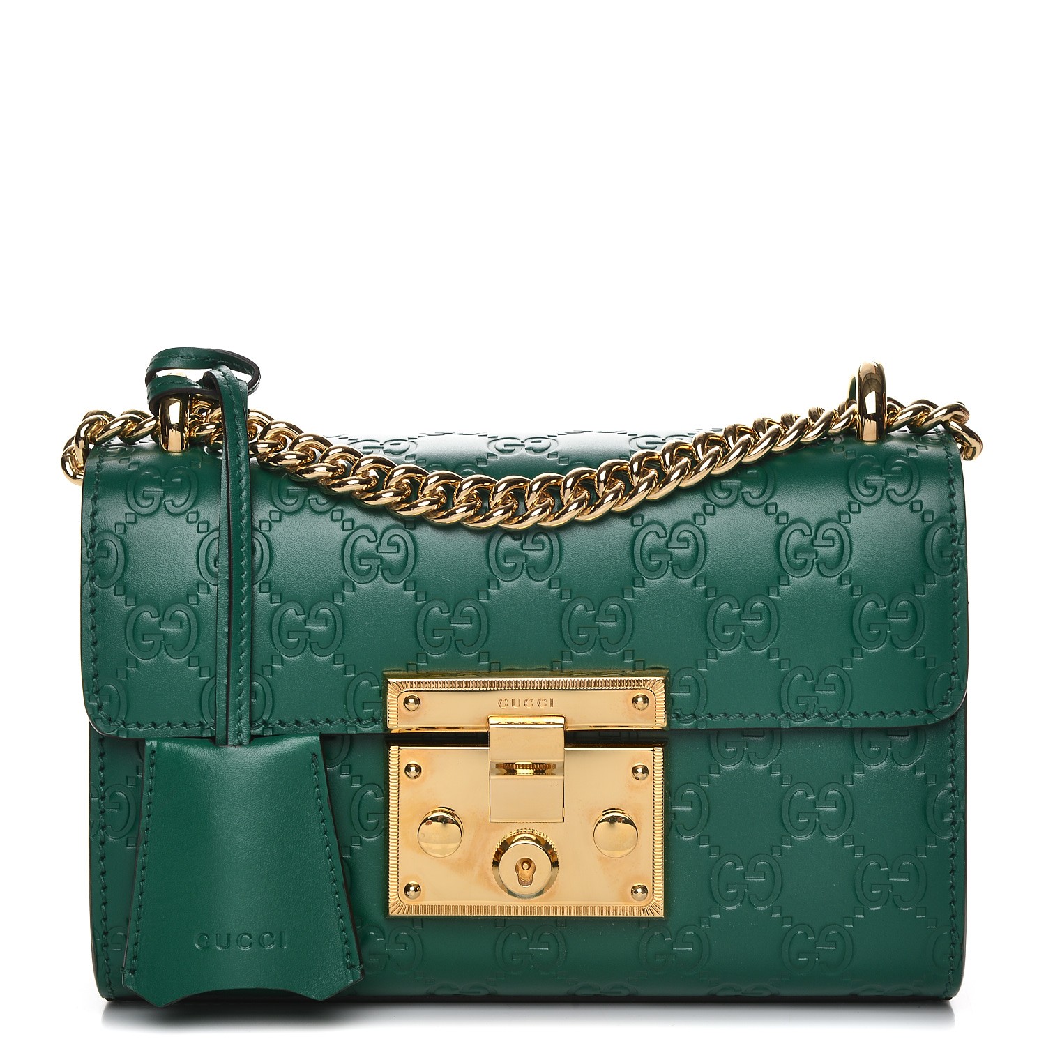 guccissima padlock bag