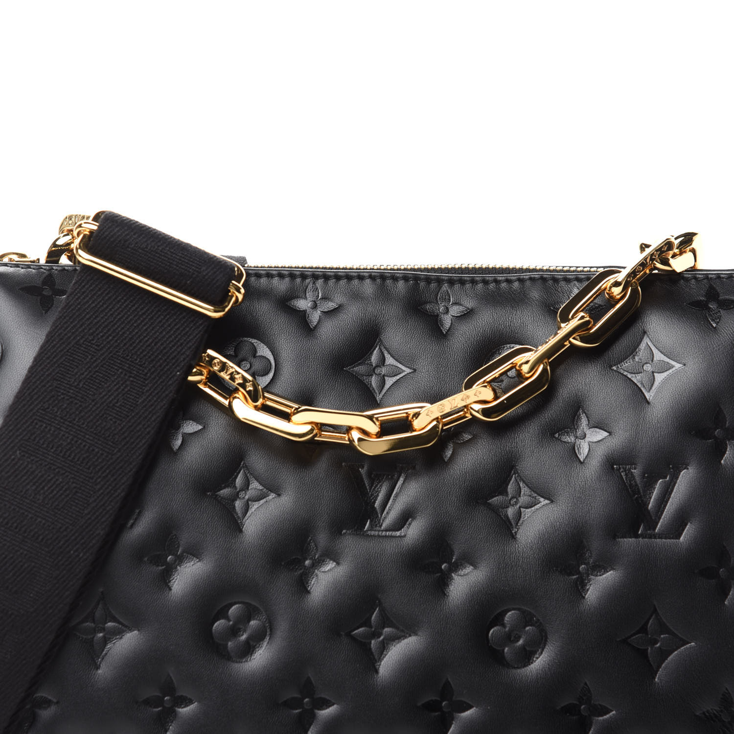 louis vuitton coussin pm black