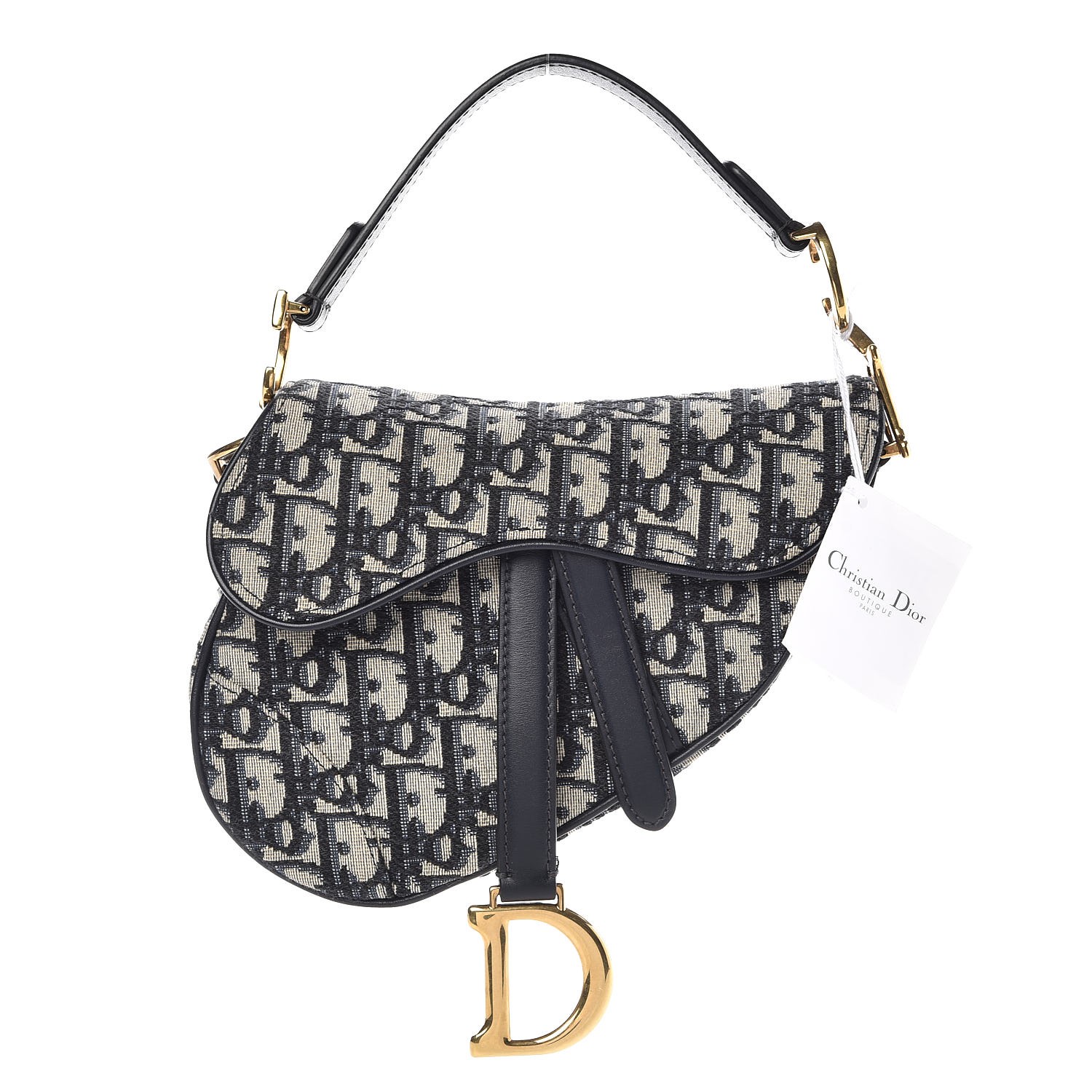 mini dior oblique saddle bag price