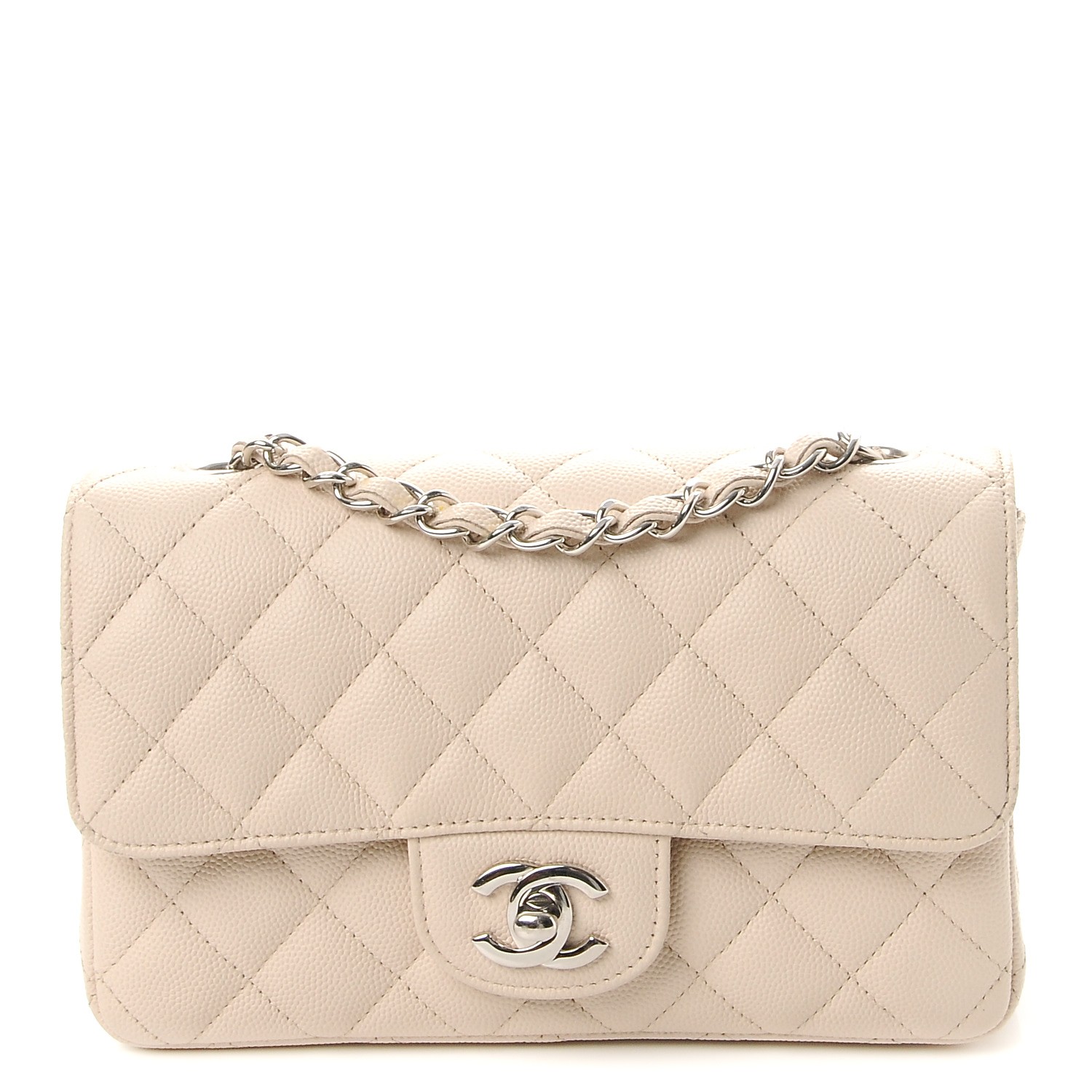 chanel 18s beige mini