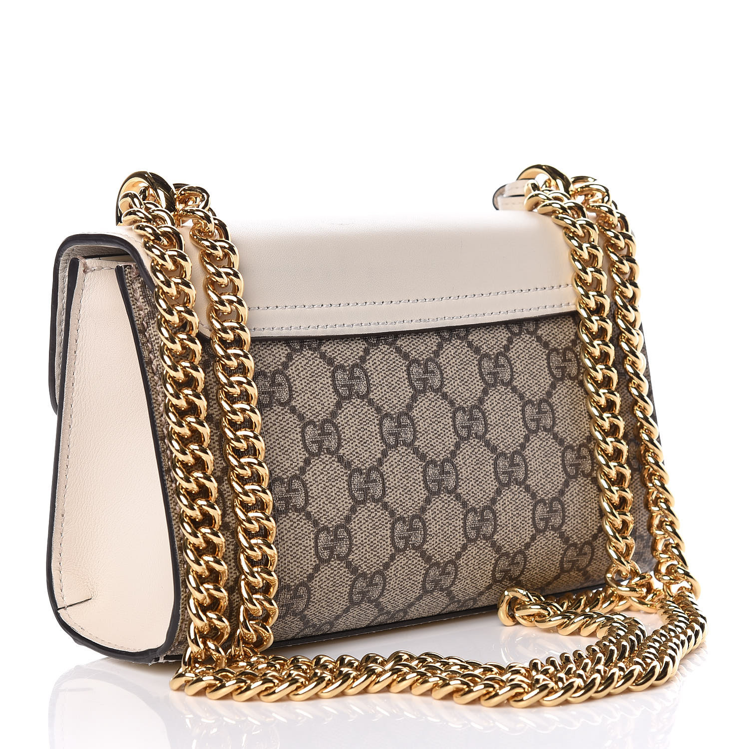 gucci small padlock gg supreme shoulder bag