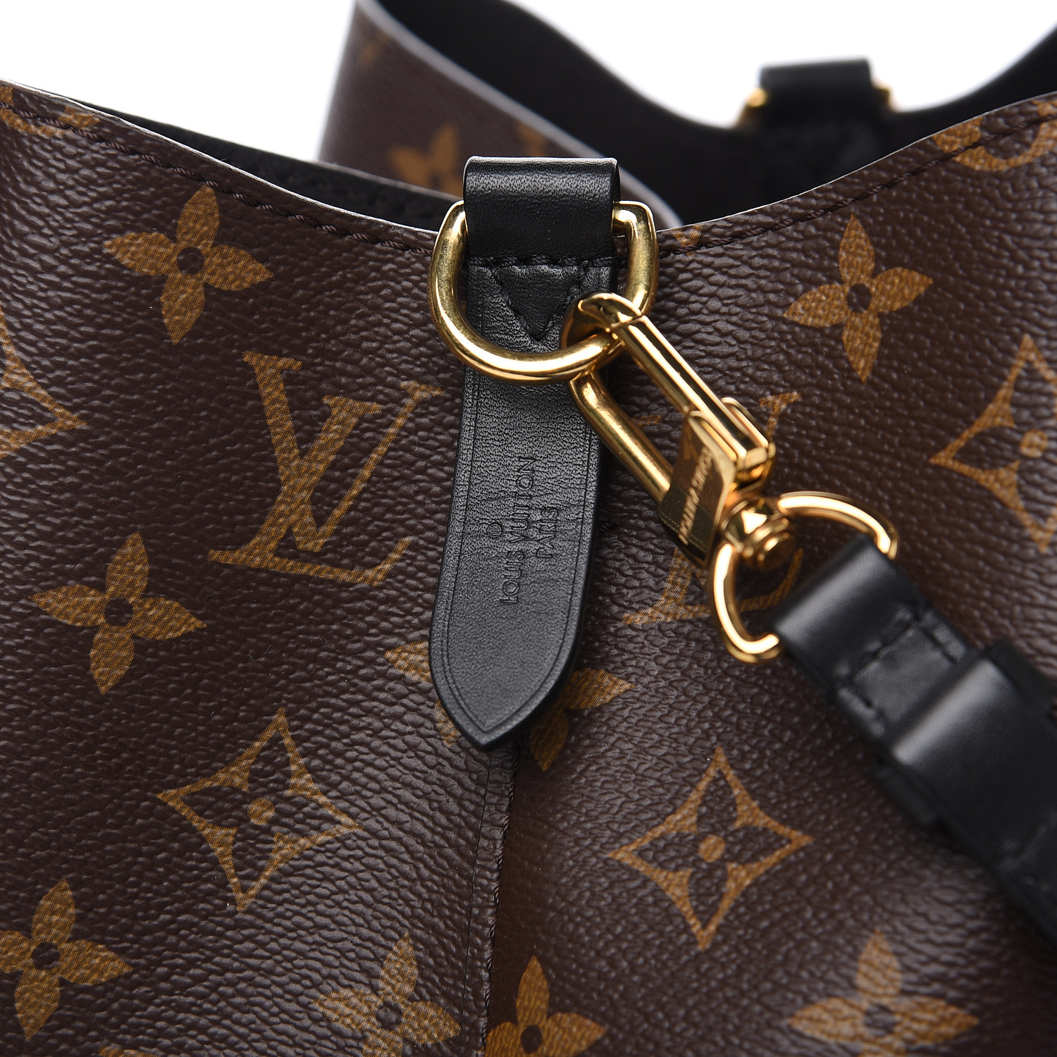 louis vuitton monogram neonoe mm black