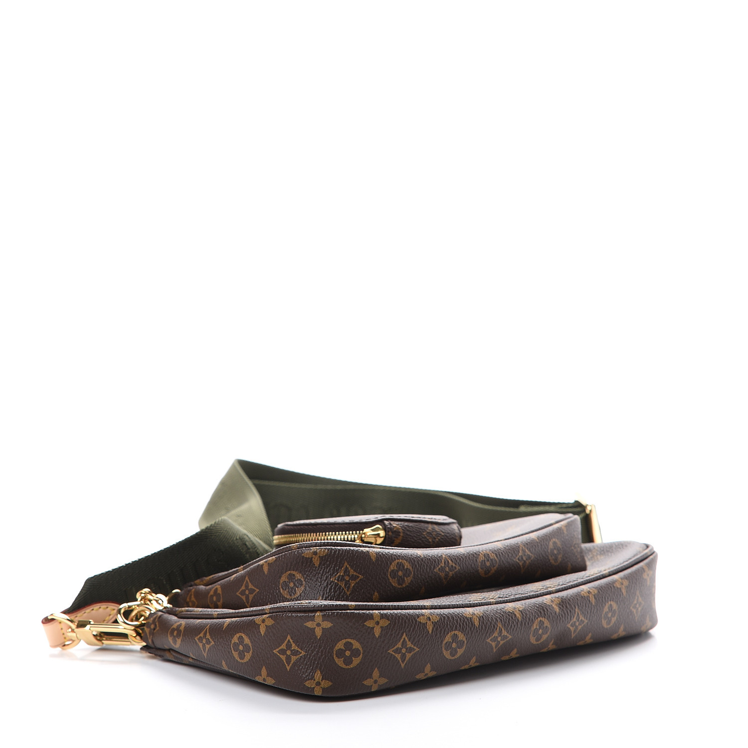 LOUIS VUITTON Monogram Multi Pochette Accessories Kaki 576370 ...