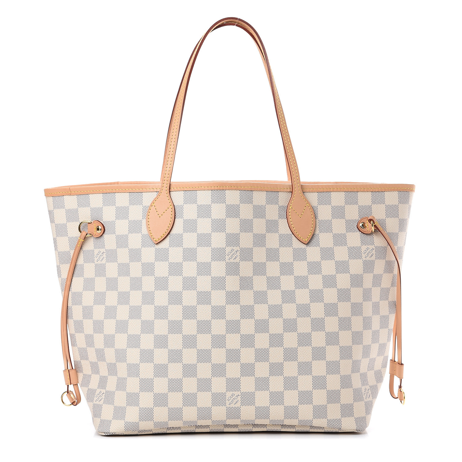 neverfull gm damier azur rose ballerine