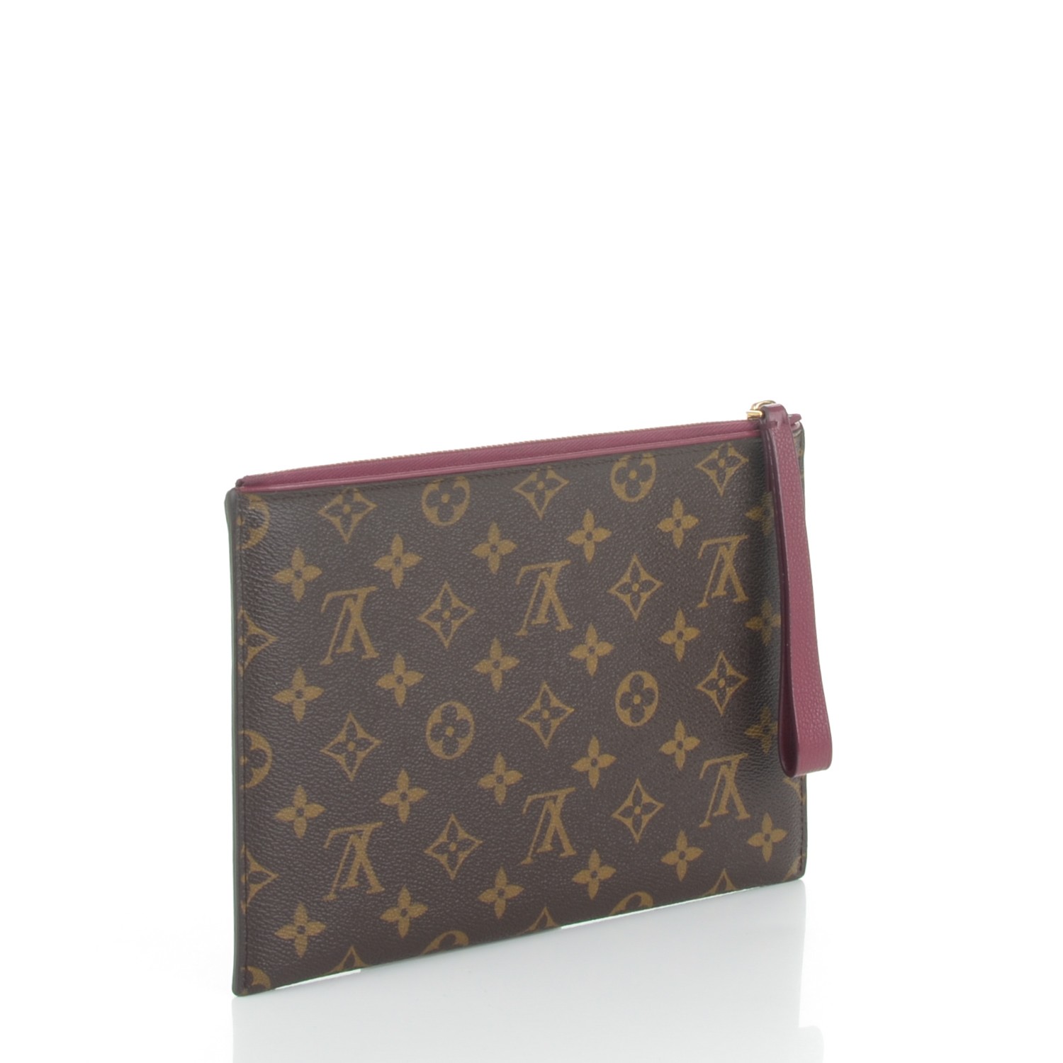 Louis Vuitton Aurore Monogram Canvas Pochette Pallas Clutch Bag