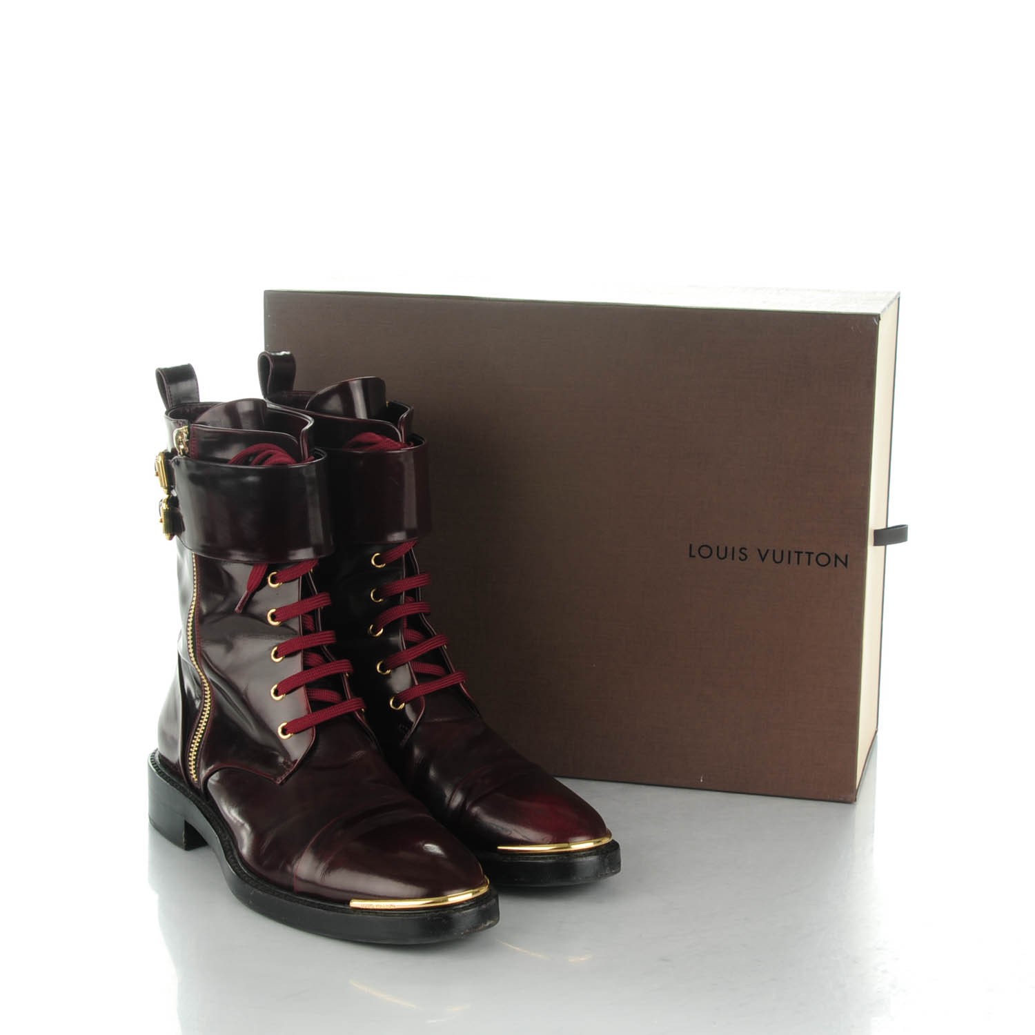 louis vuitton army boots