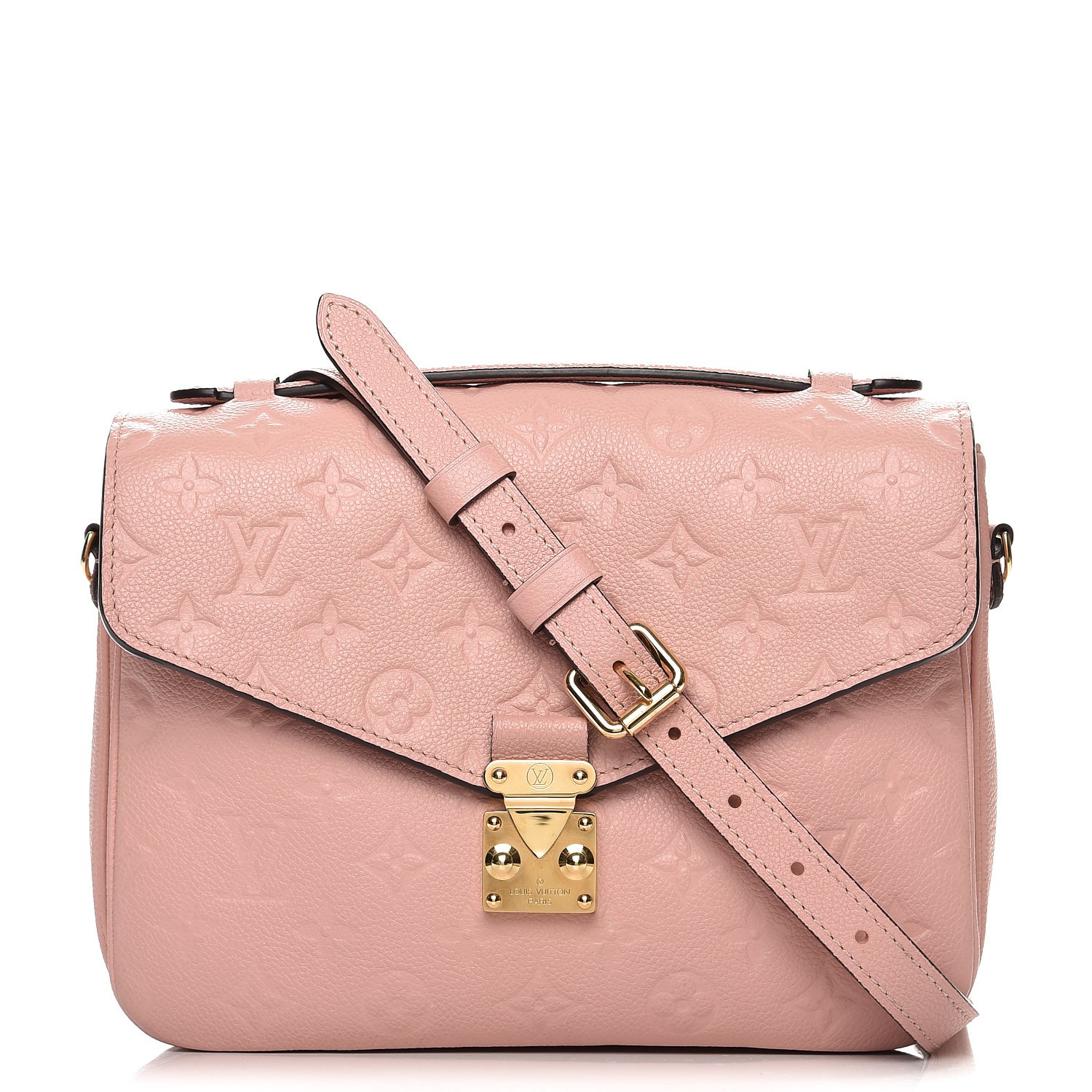 pochette metis rose poudre