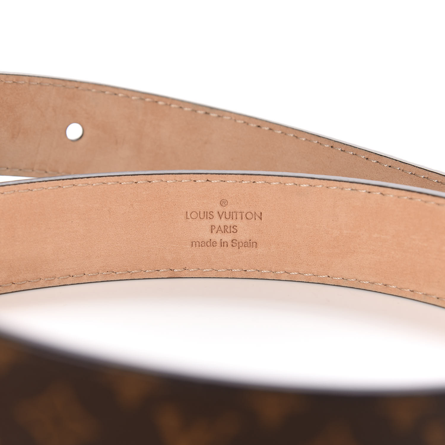 Louis Vuitton LV Shape Reversible Belt Limited Edition Monogram