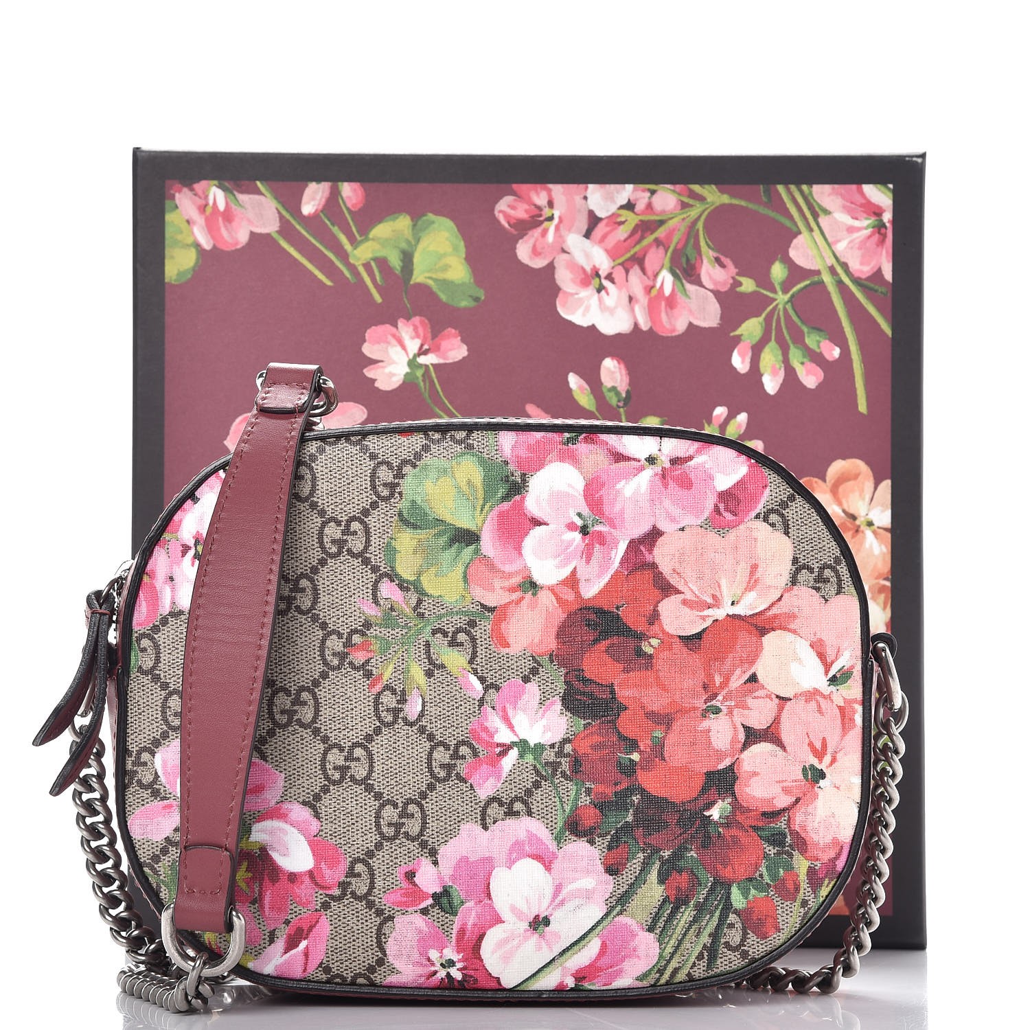 gucci gg supreme monogram blooms