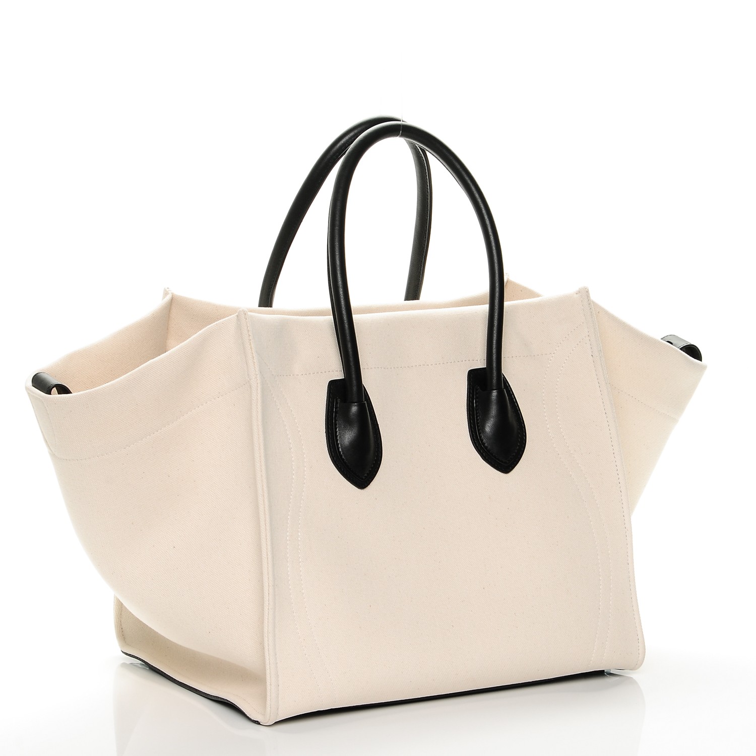 celine white canvas