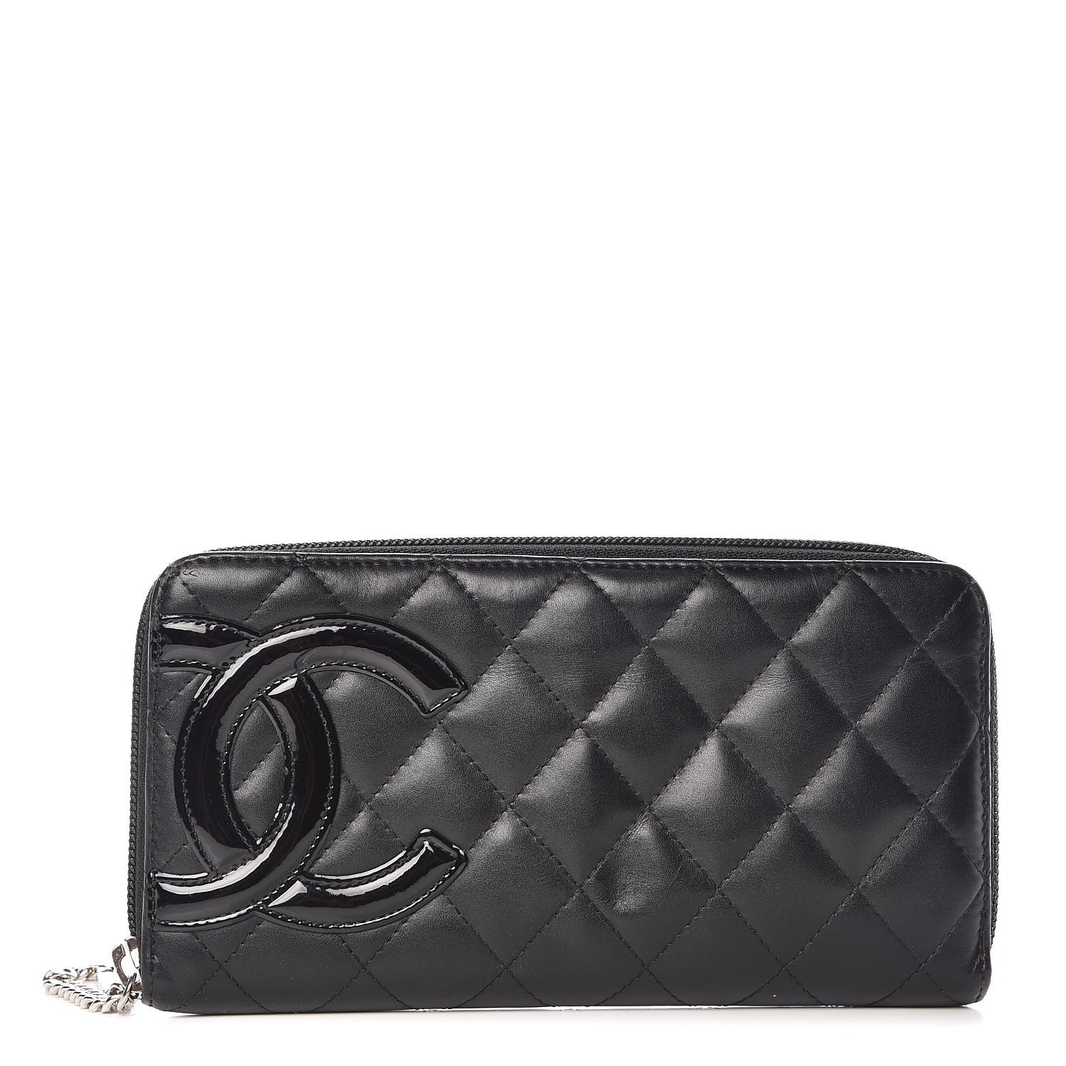 chanel classic long zip wallet