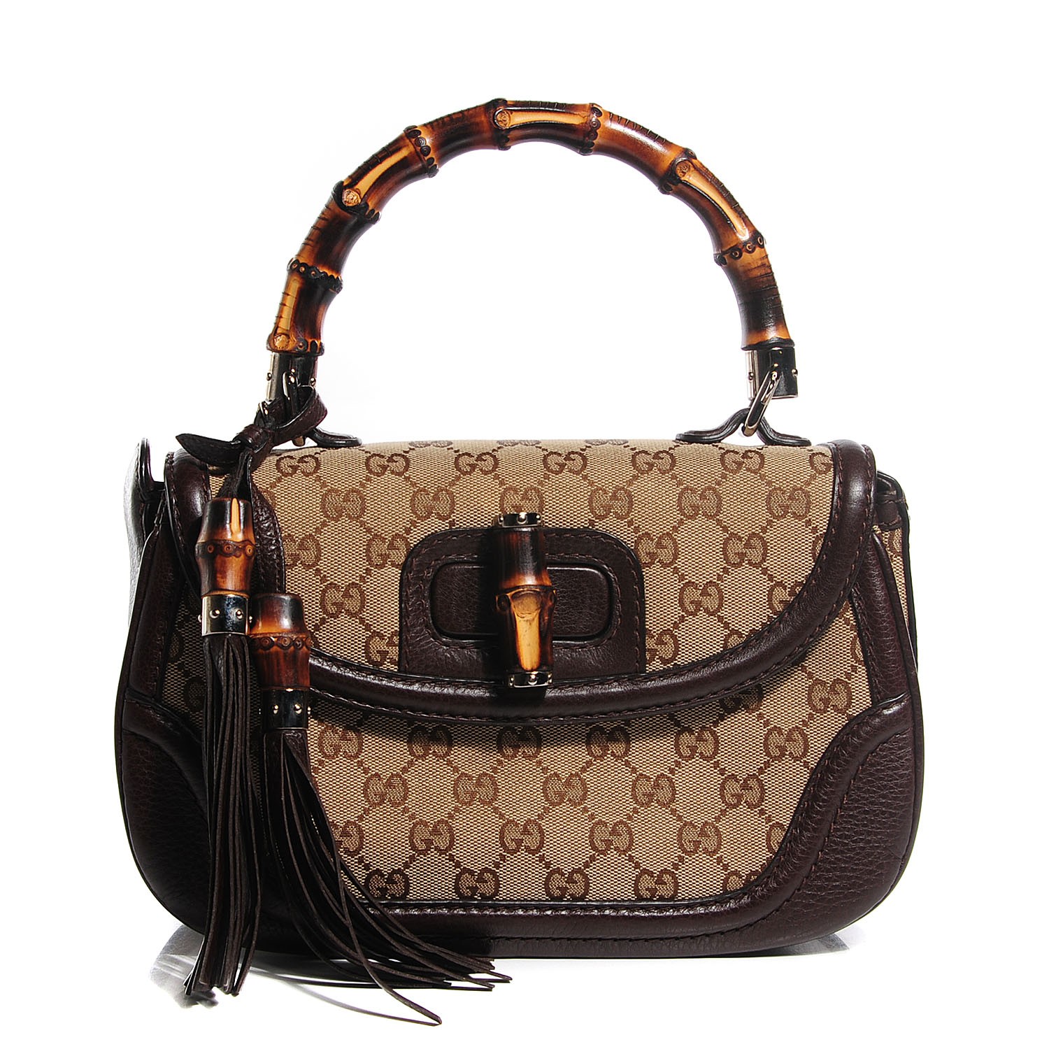 gucci new bamboo top handle bag