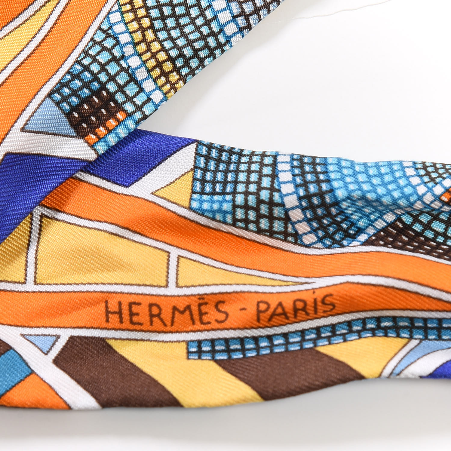 HERMES Silk Twilly 495498