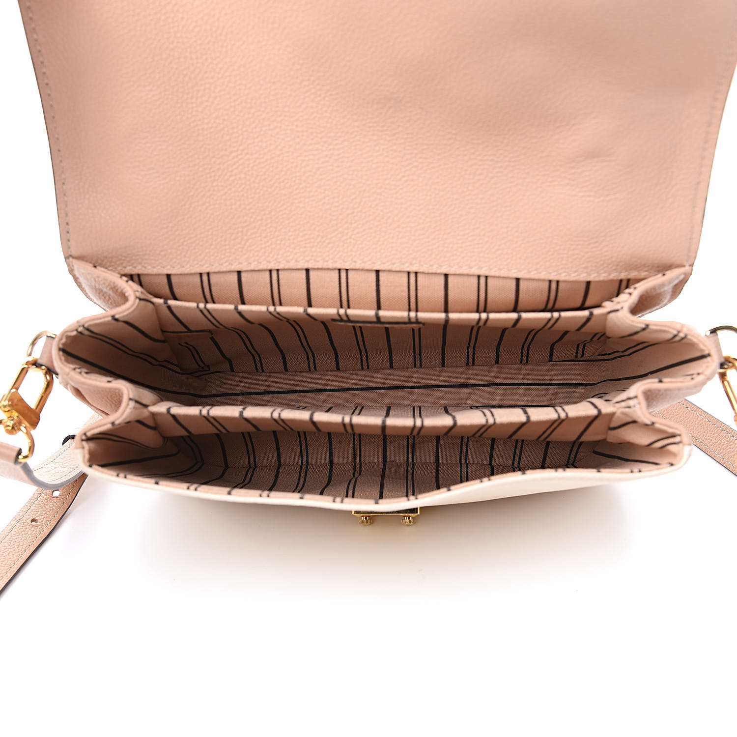 louis vuitton pochette metis beige rose creme