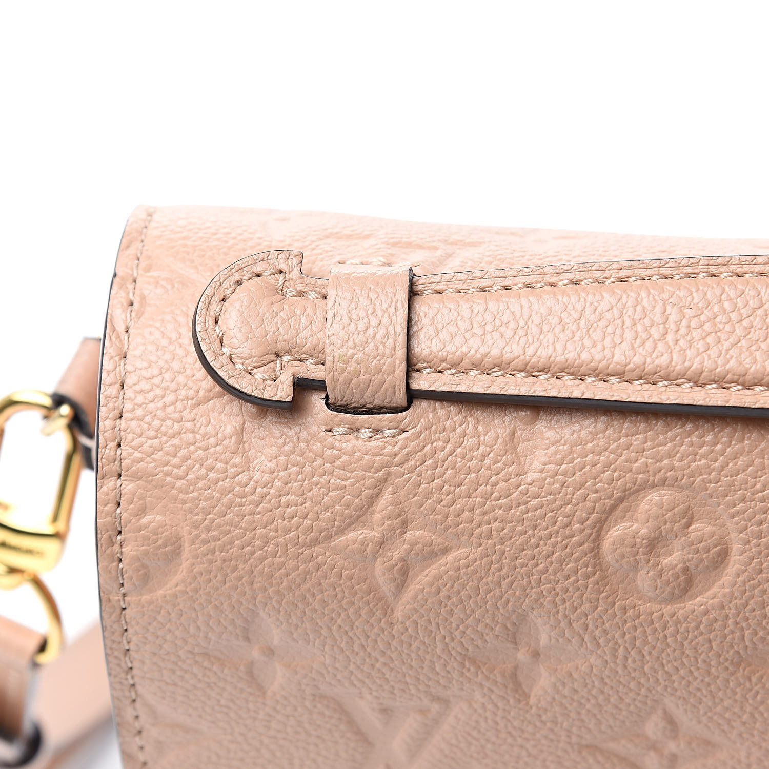 LOUIS VUITTON Empreinte Pochette Metis Beige Rose Creme 503403