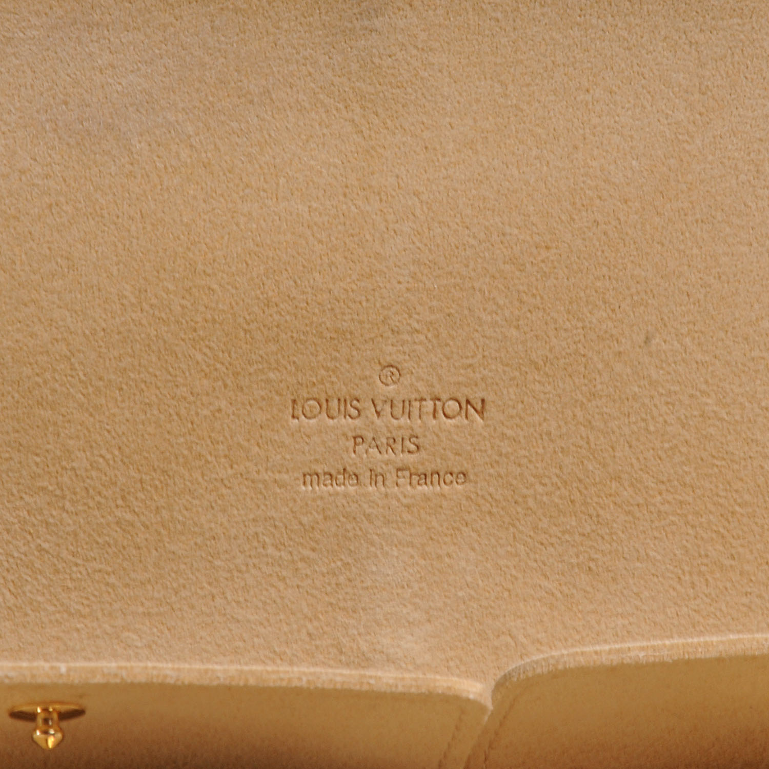 LOUIS VUITTON Monogram Folding Jewelry Case 61140