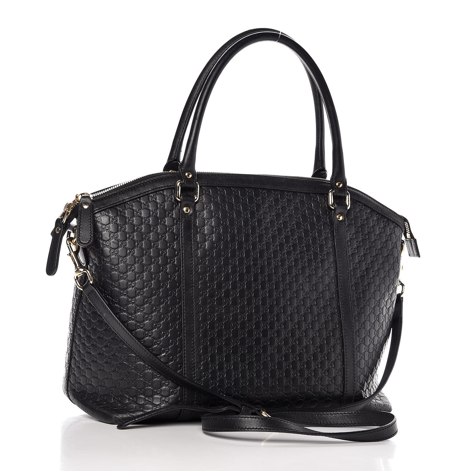 gucci microguccissima mini dome bag black