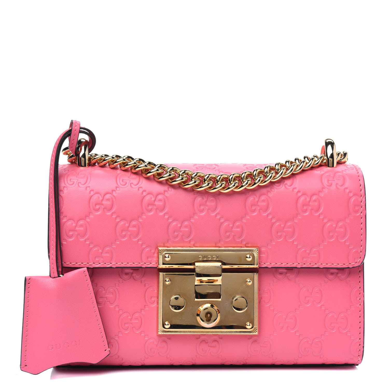 gucci padlock pink