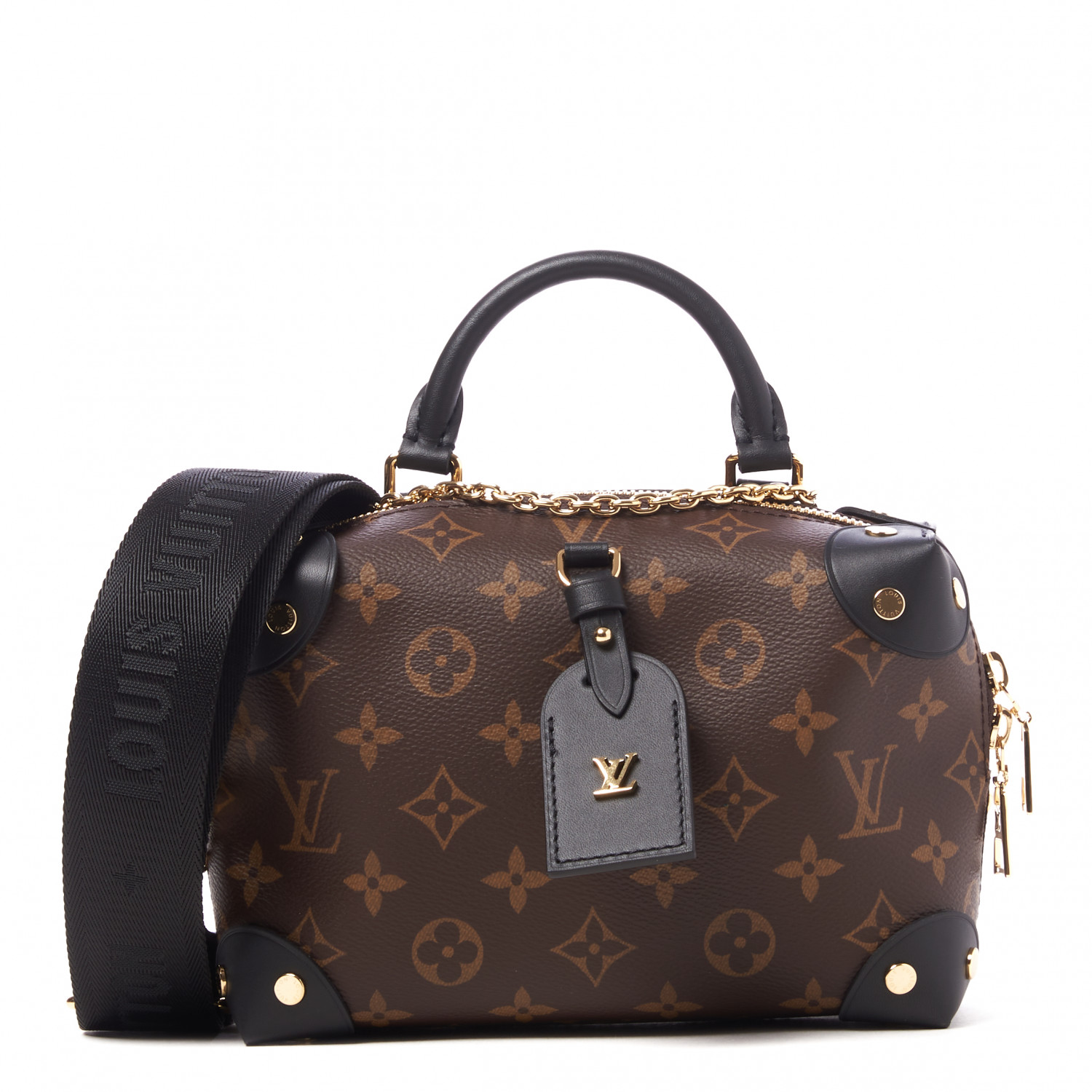 lv petite malle souple black