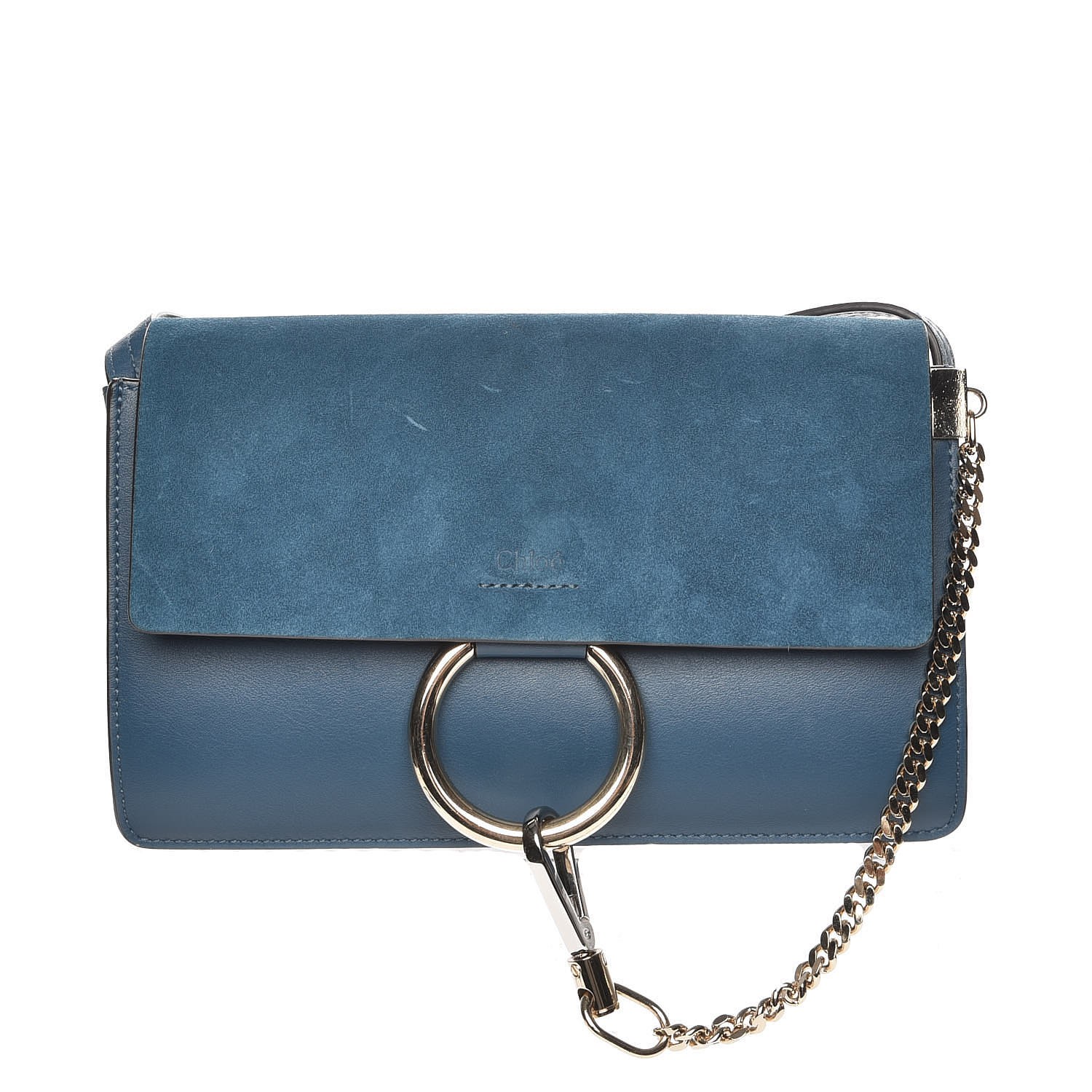 chloe suede faye bag