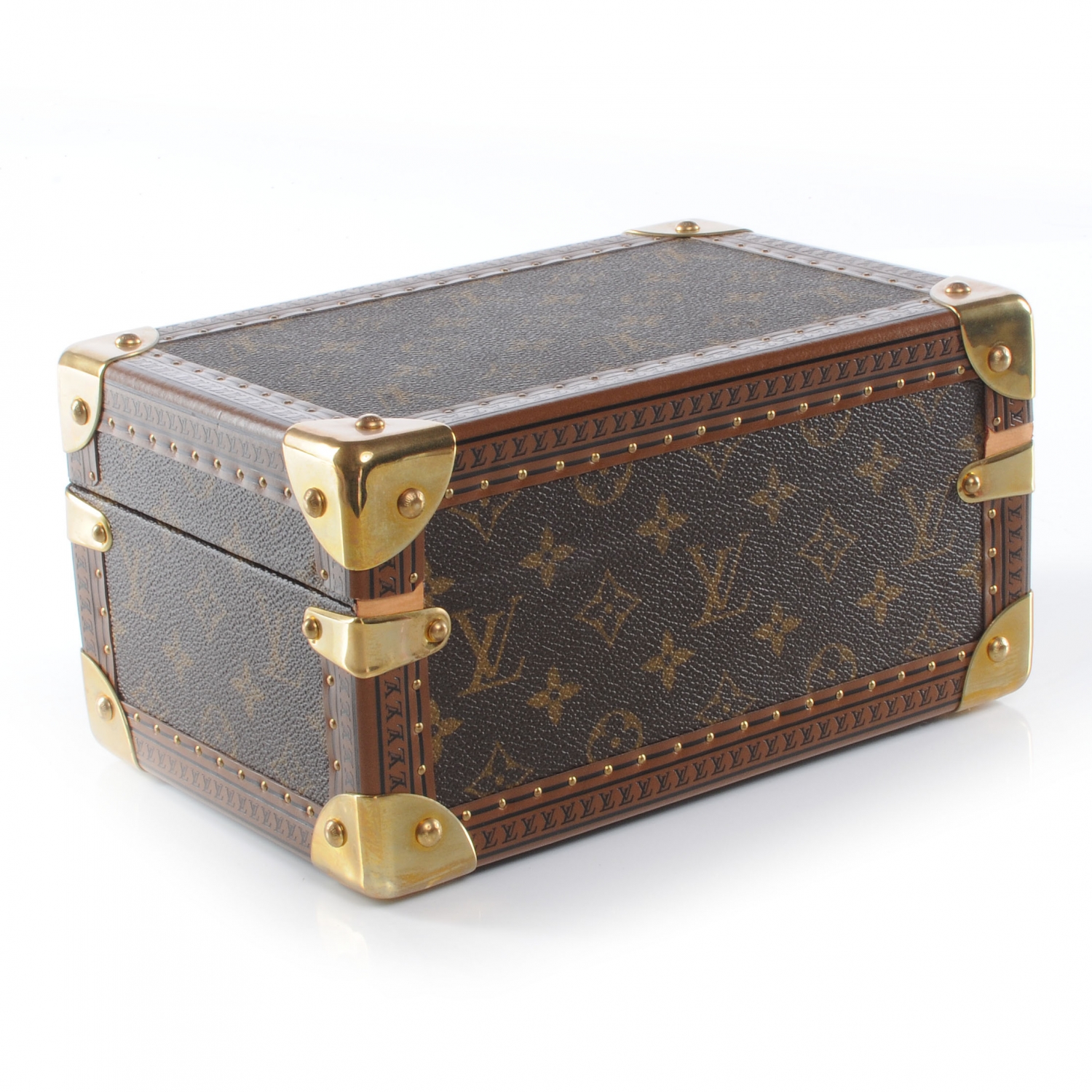 LOUIS VUITTON Monogram Coffret Tresor 24 Jewelry Case 45485