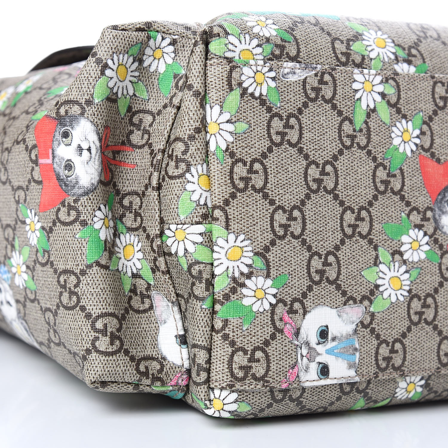 gucci cat diaper bag