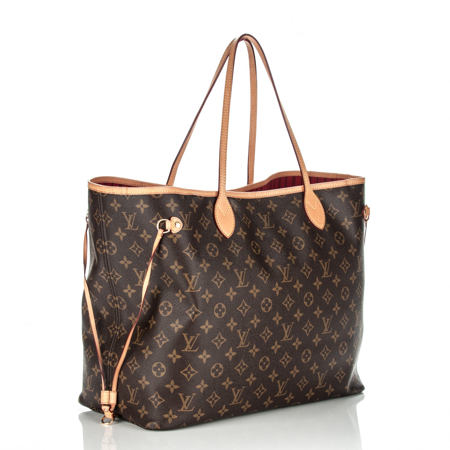 louis vuitton neverfull mm monogram cherry