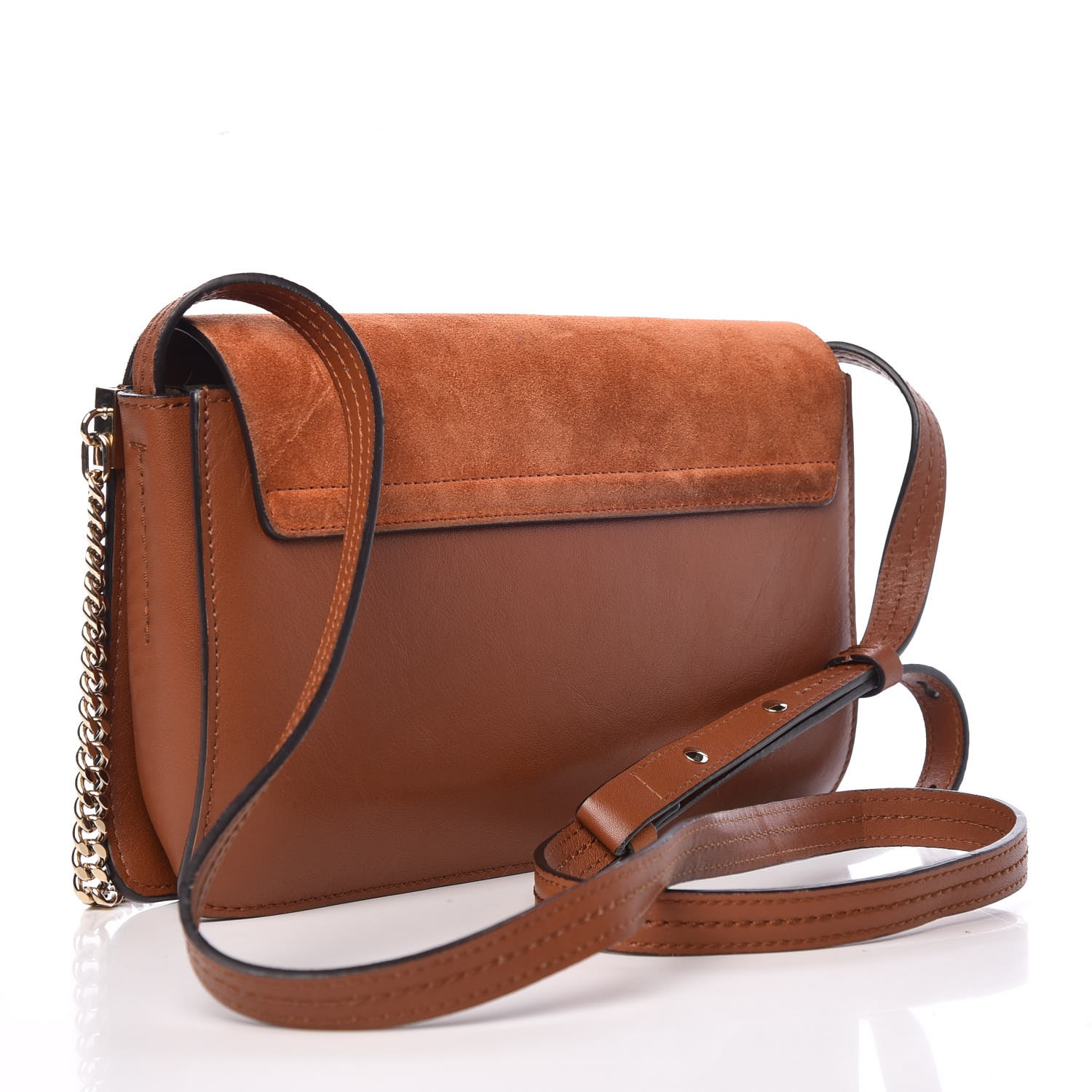 chloe faye bag tobacco