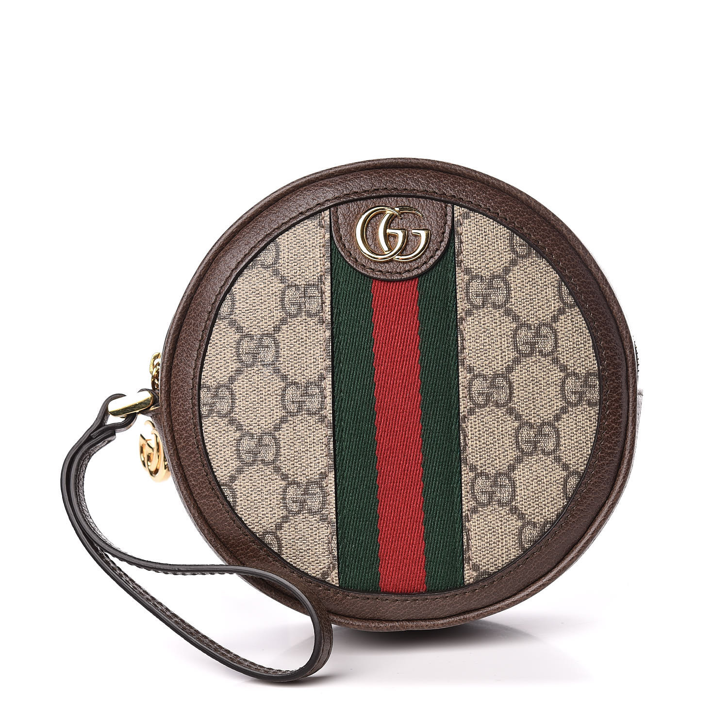 ophidia gg supreme canvas wristlet