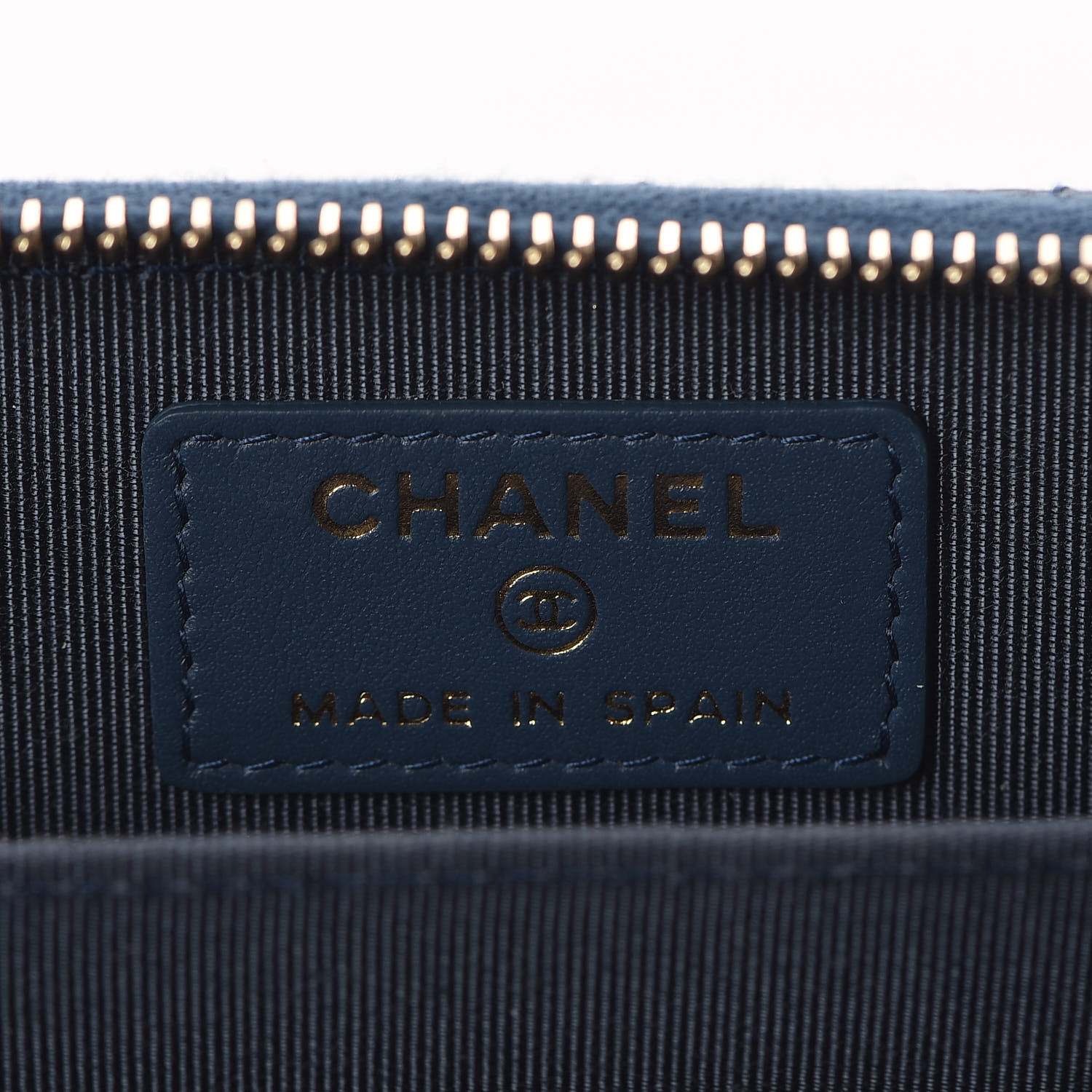 chanel classic zip coin purse