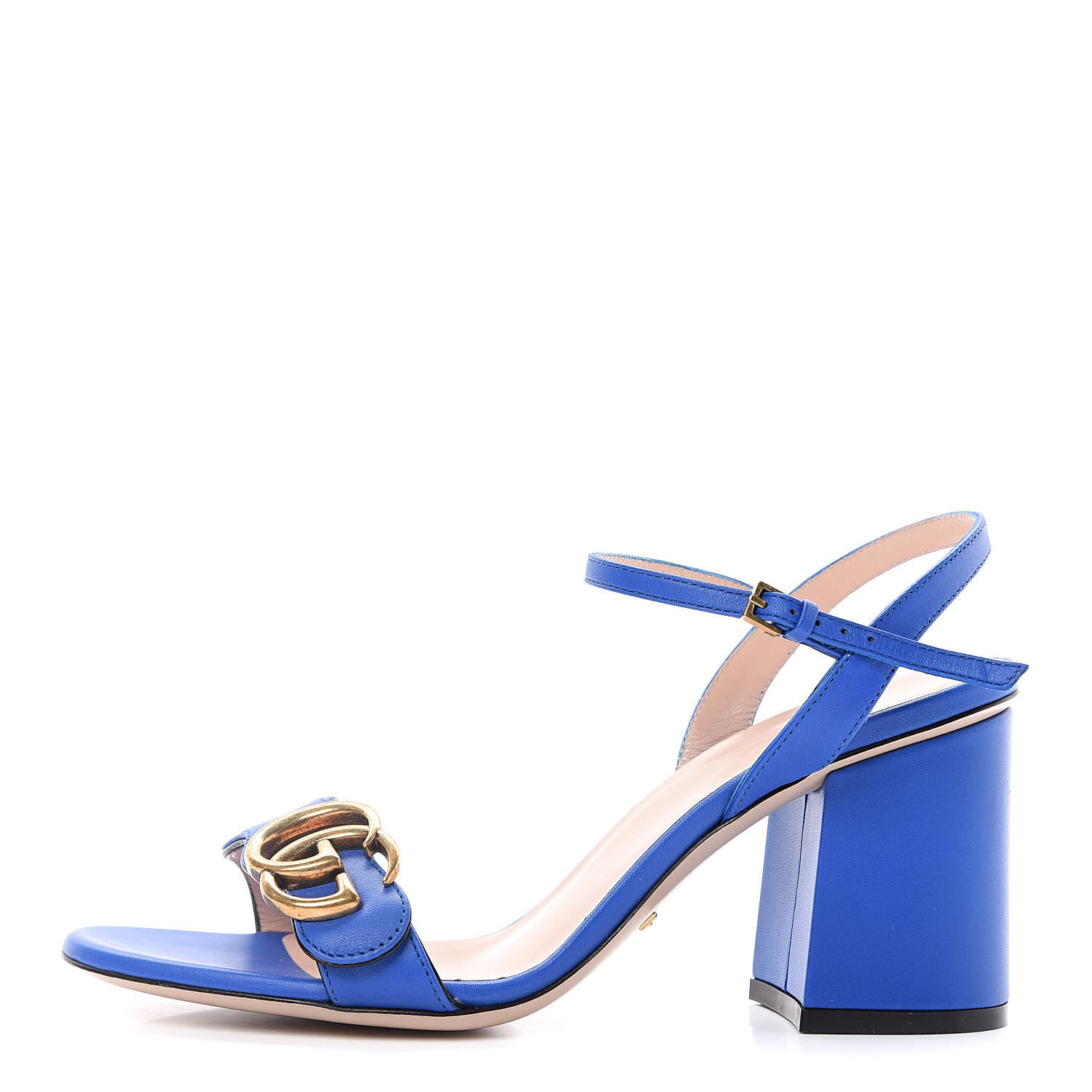 gucci blue sandals