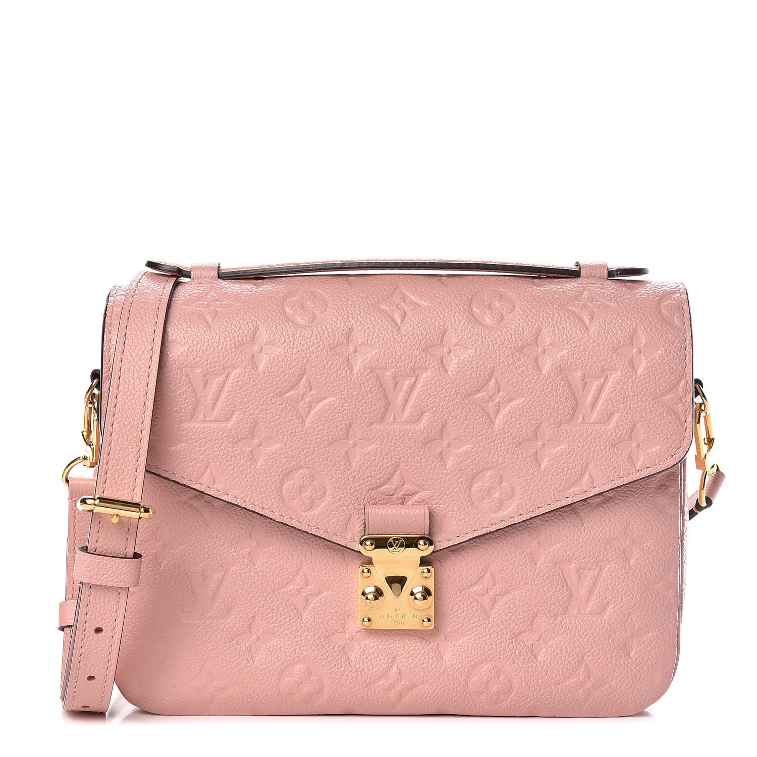 louis vuitton pochette metis rose poudre