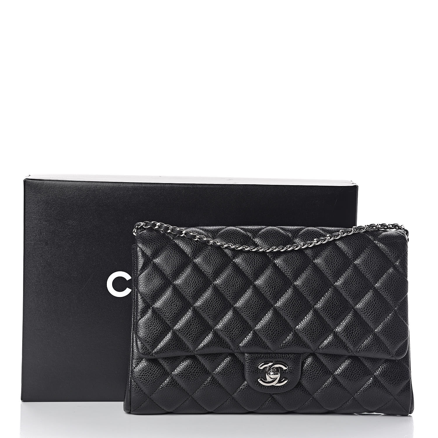 chanel caviar clutch bag