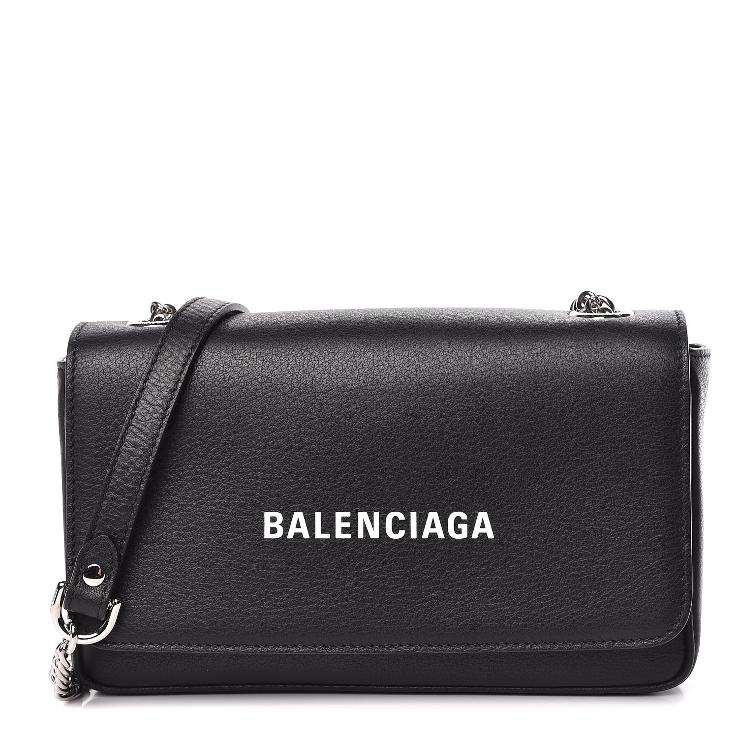 balenciaga everyday large chain wallet