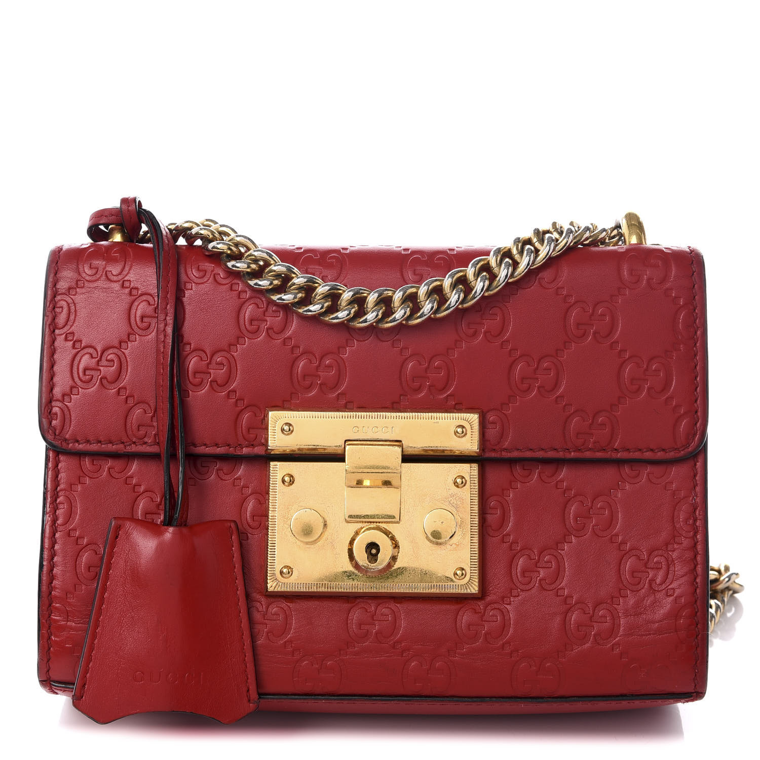 guccissima padlock bag