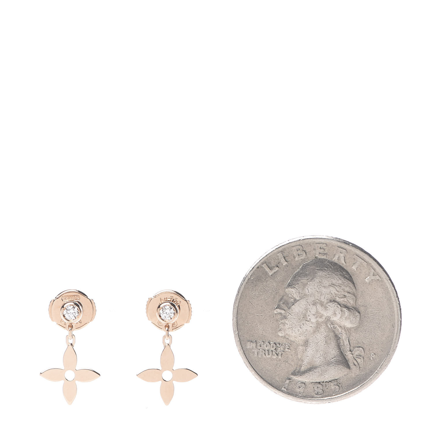 Products by Louis Vuitton: Idylle Blossom LV Ear Stud, White Gold And  Diamond - Per Unit