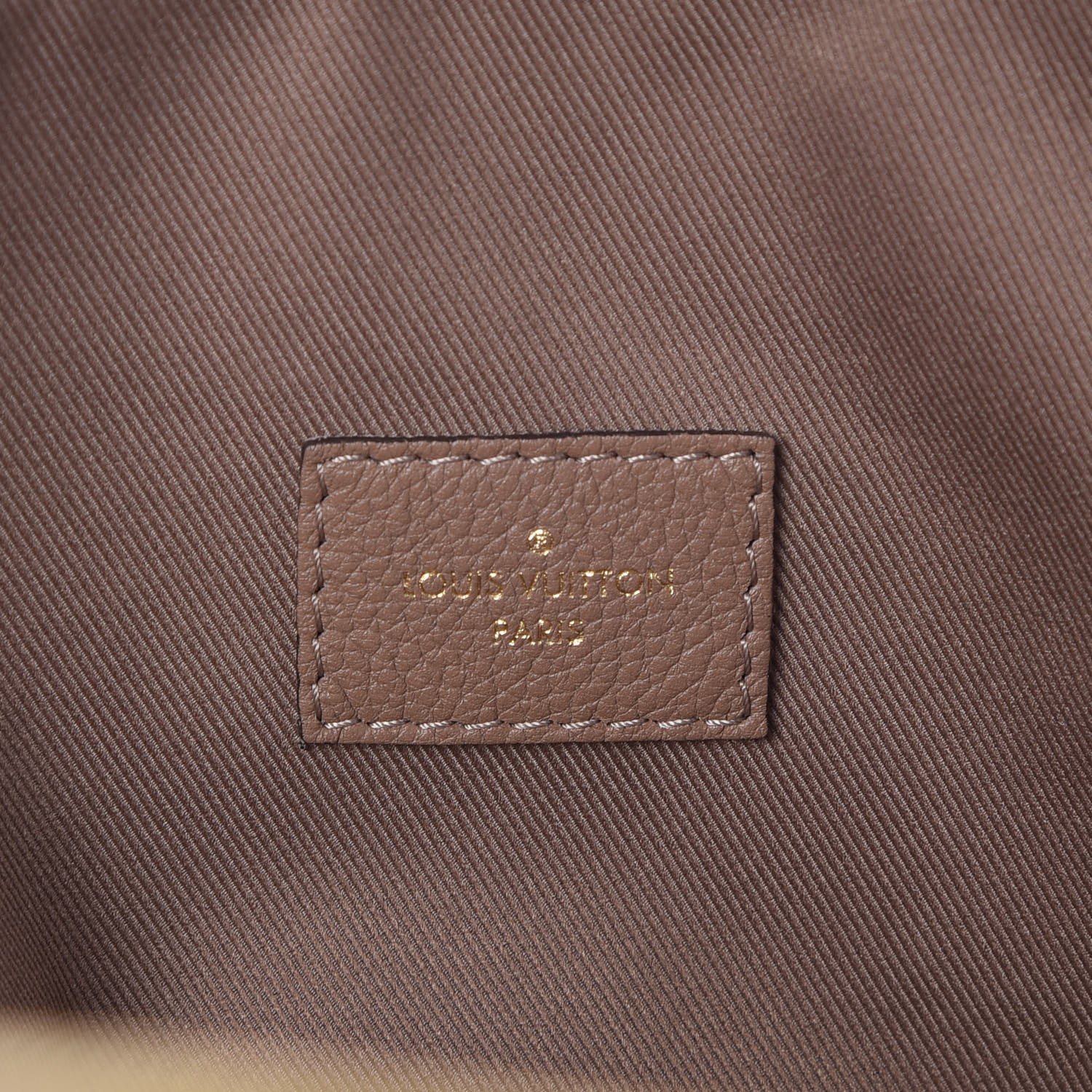 Louis Vuitton Ponthieu Taupe Glace Beige Monogram Empreinte