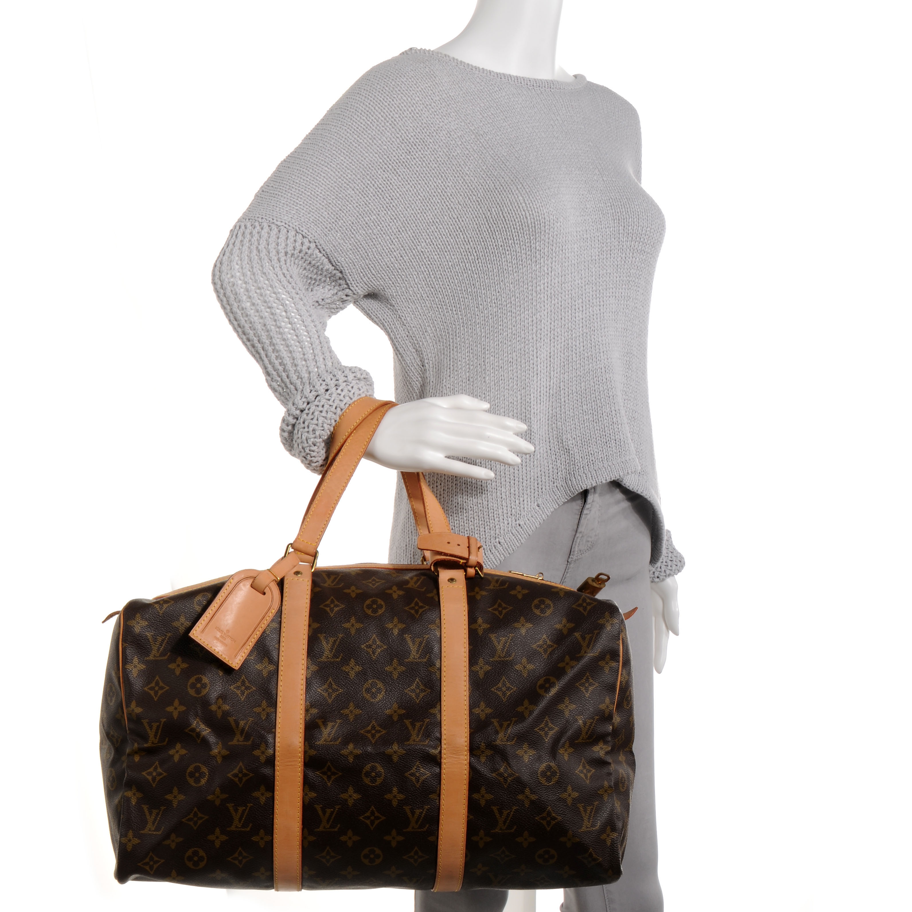 Louis Vuitton Sac souple 35 Cloth ref.139616 - Joli Closet