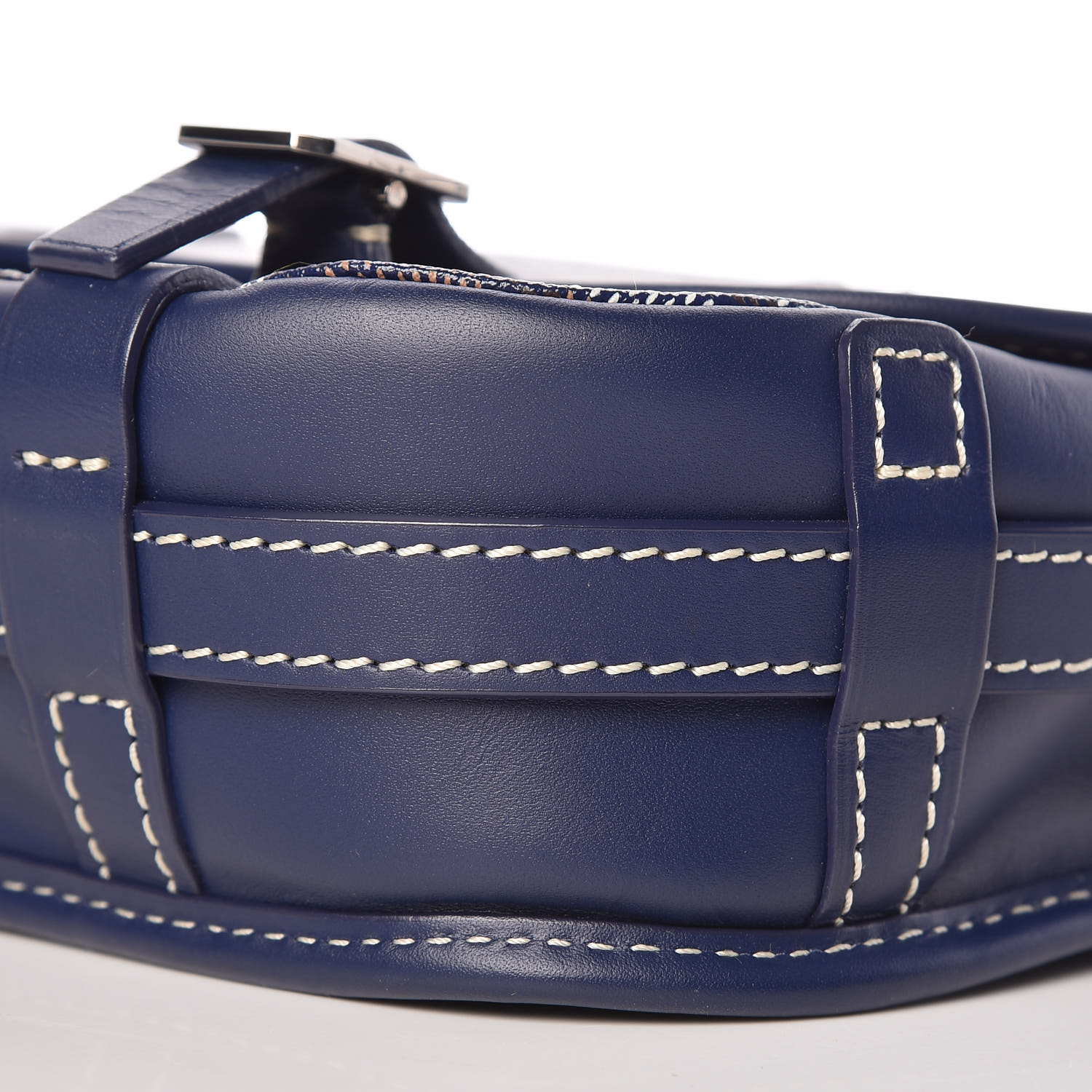 GOYARD Goyardine Belvedere PM Messenger Bag Blue 423183