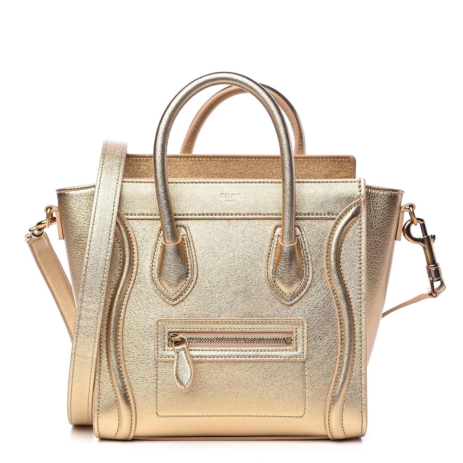 celine nano gold